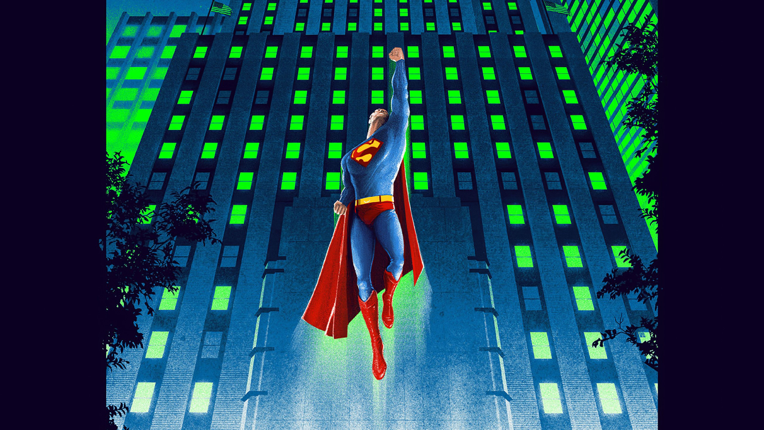 superman, superheroes, artist, artwork, digital art, hd, HD Wallpaper