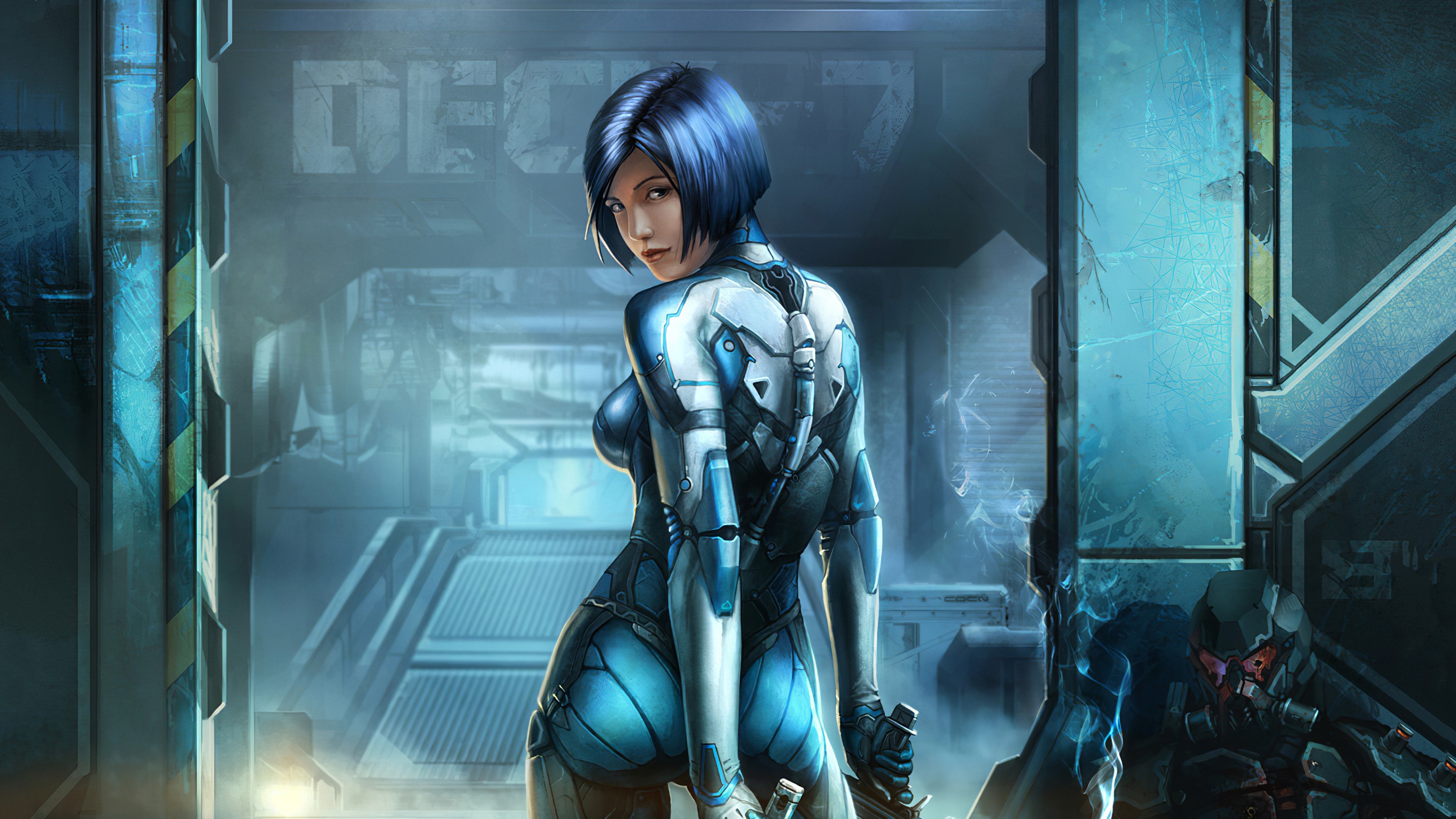 artist, artwork, cyberpunk, hd, artstation, HD Wallpaper