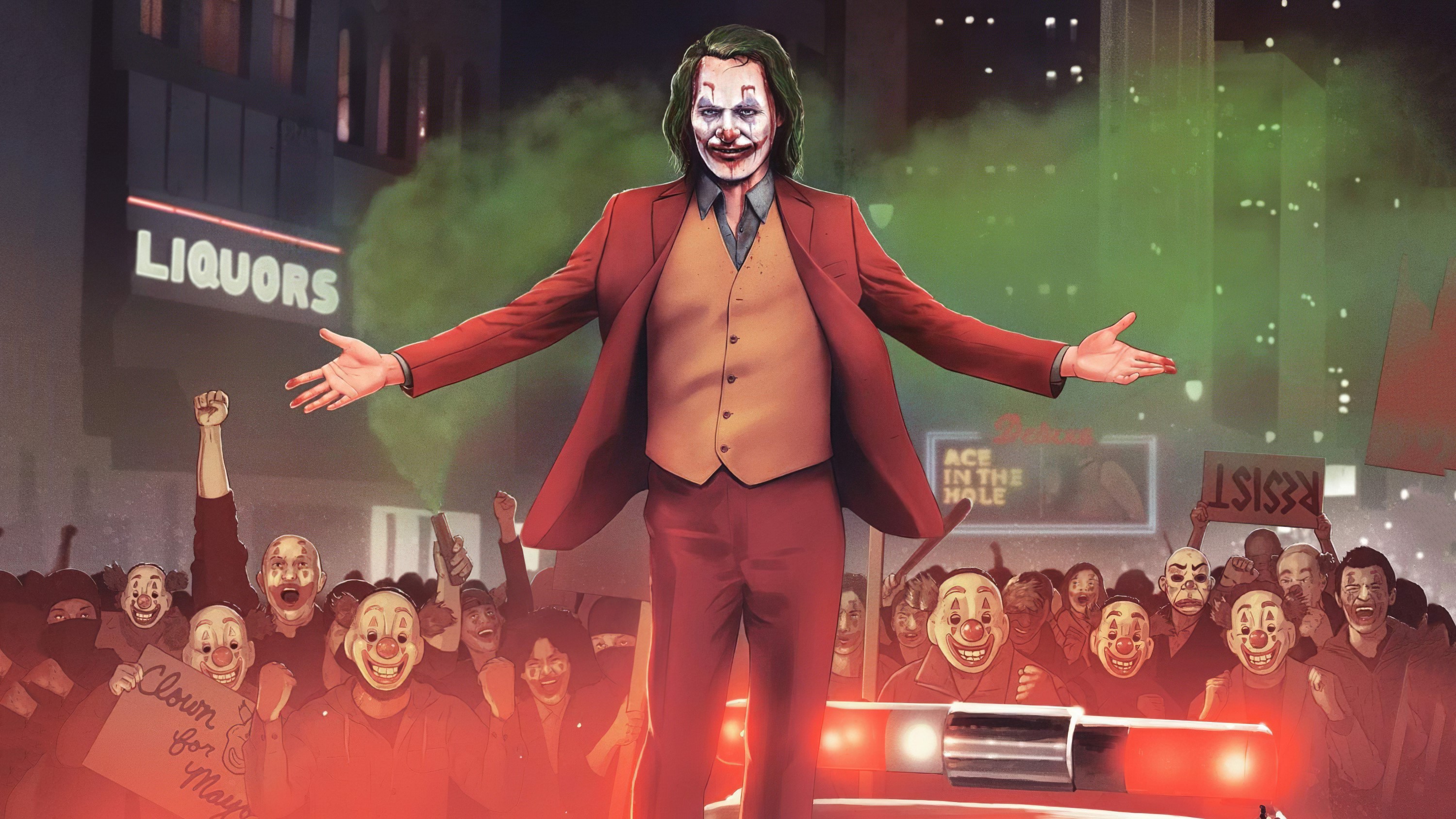 joker, supervillain, superheroes, artist, artwork, digital art, hd, 4k, HD Wallpaper