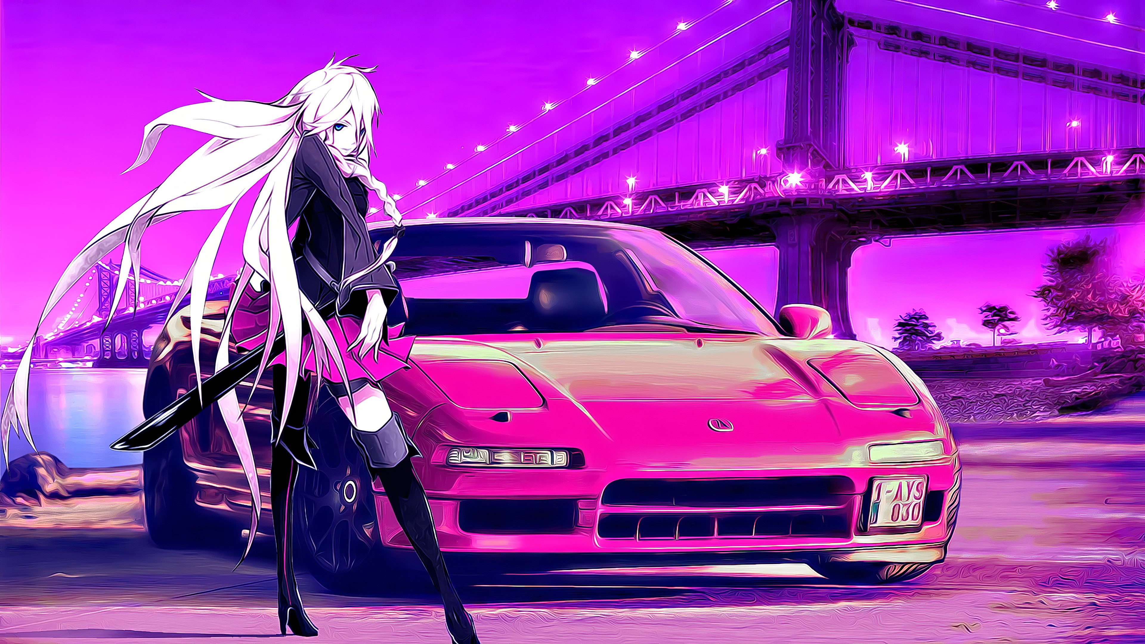 vocaloid, anime, anime girl, hd, artist, artwork, digital art, 4k, HD Wallpaper