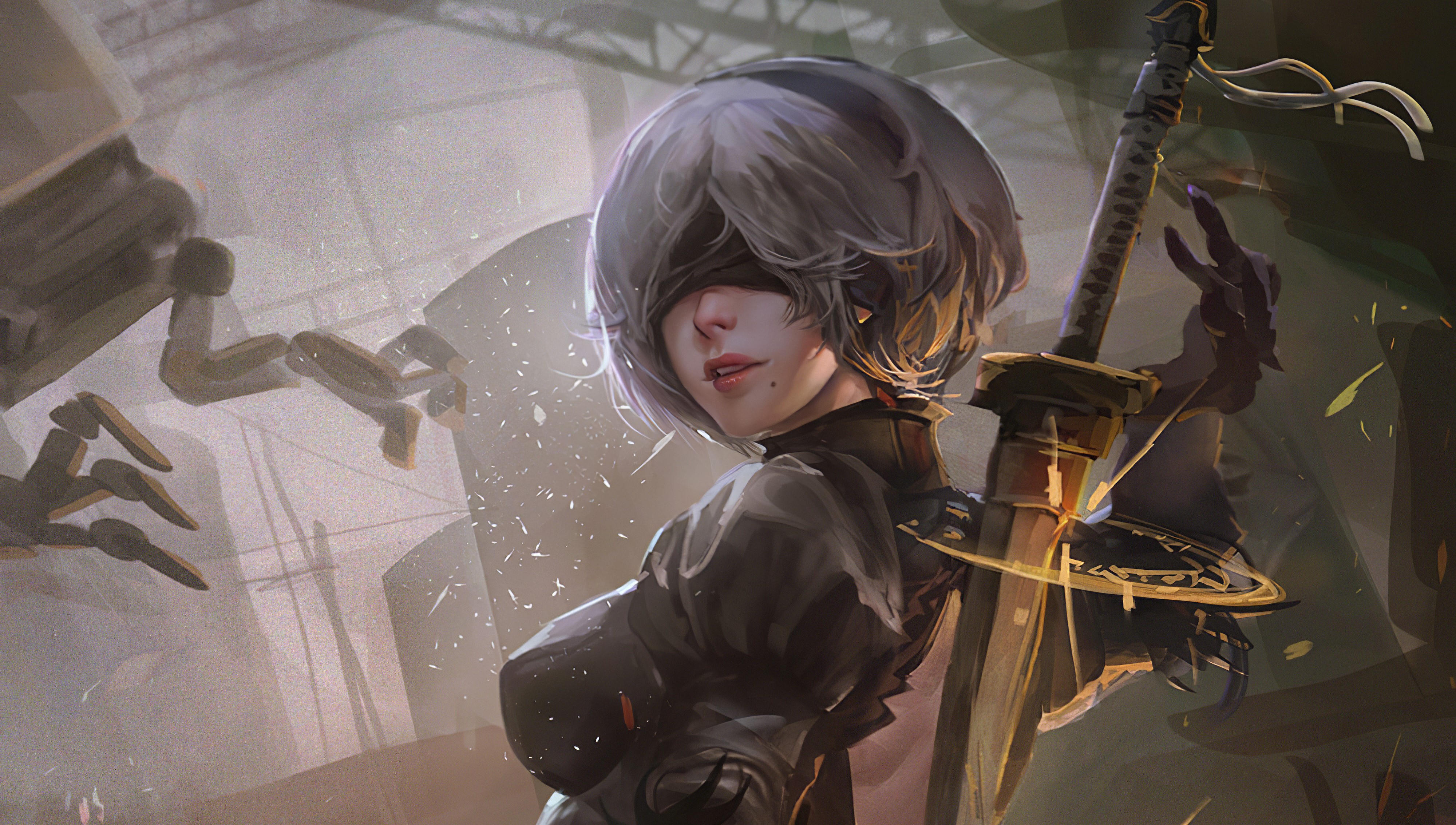 nier automata, 2020 games, games, hd, 4k, artstation, HD Wallpaper