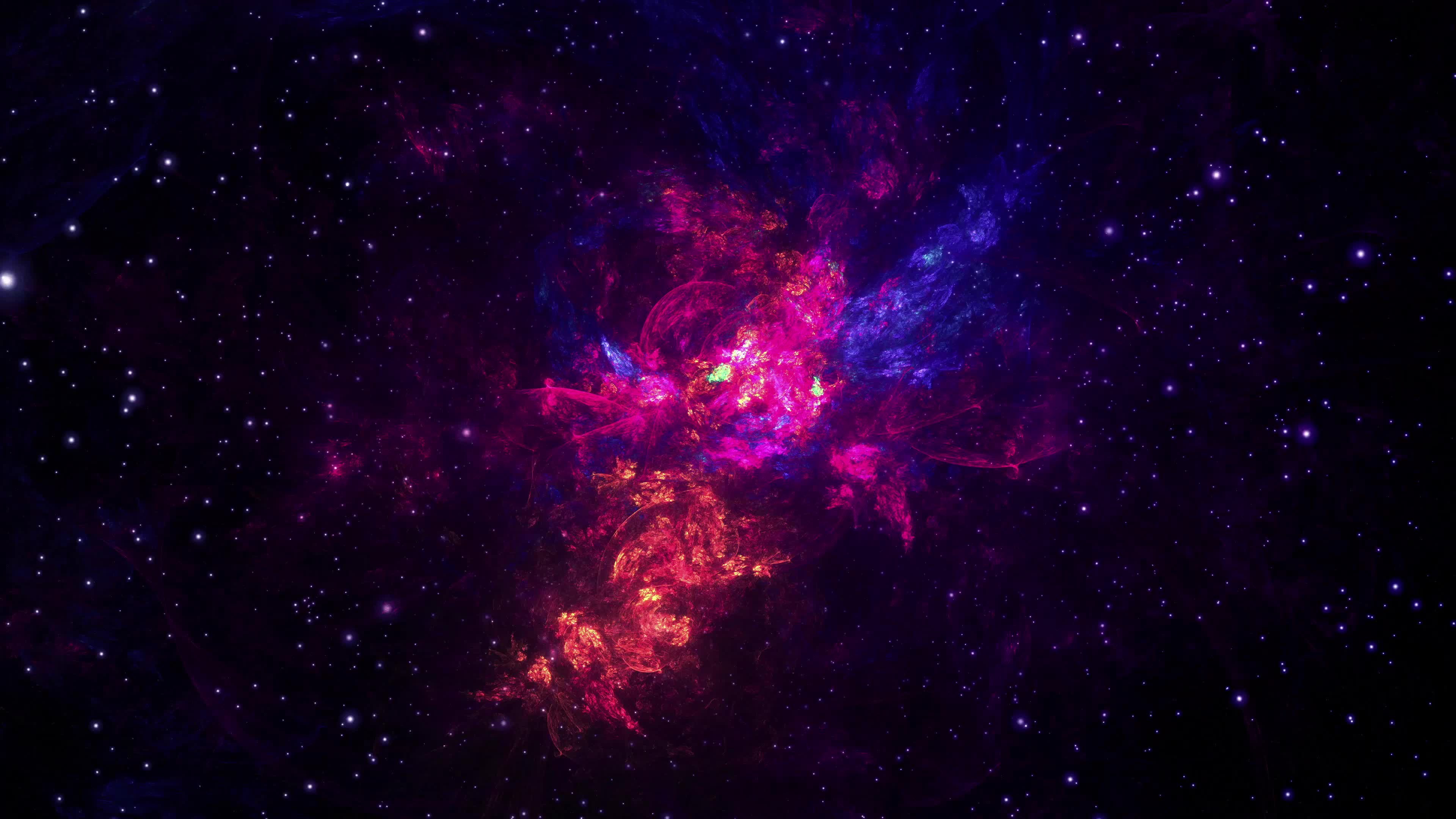 abstract, universe, space, artist, artwork, digital art, hd, 4k, HD Wallpaper