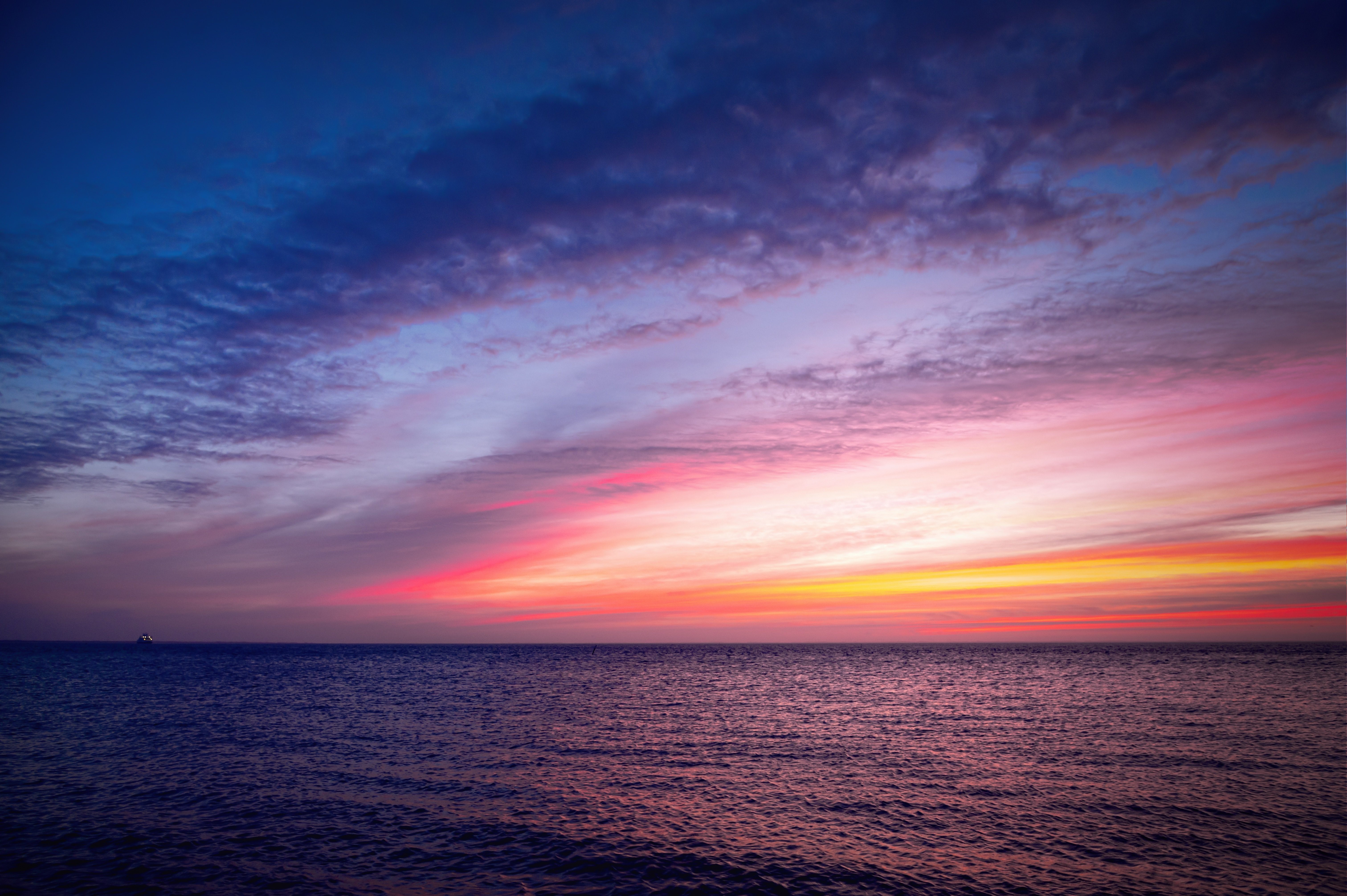 sea, sunrise, nature, hd, 4k, 5k, HD Wallpaper