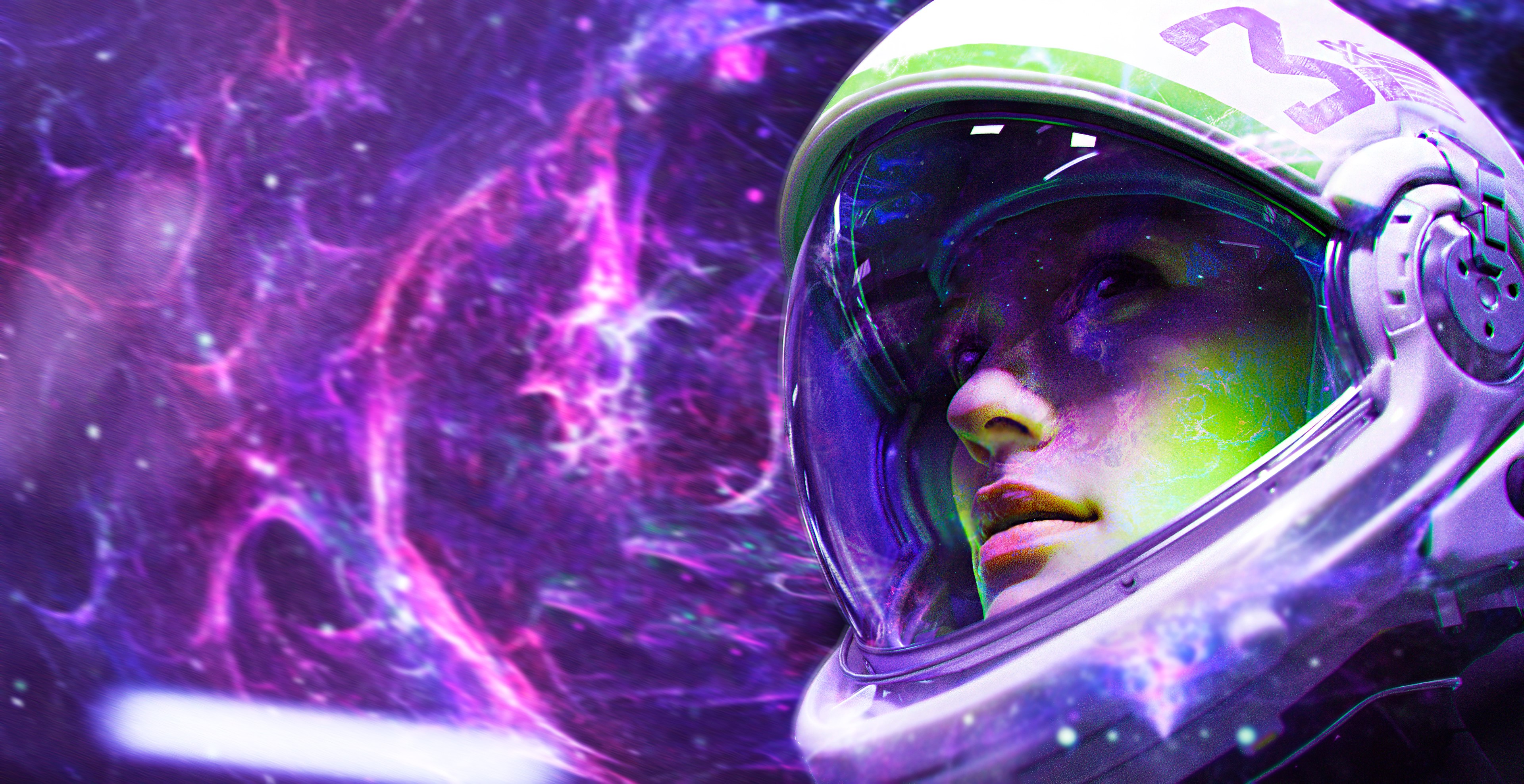 astronaut, artist, artwork, digital art, hd, 4k, HD Wallpaper