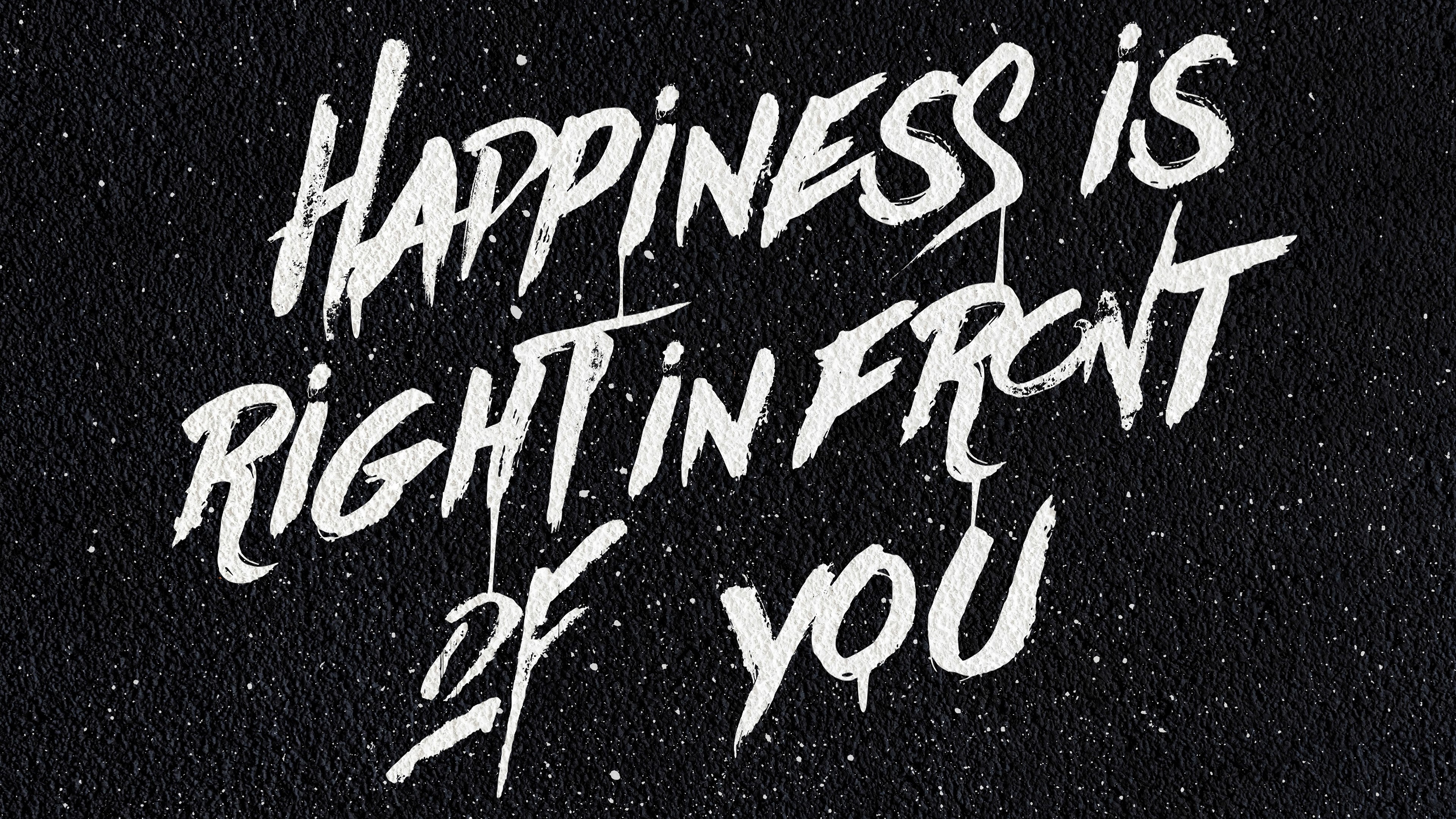 typography, hd, 4k, dark, black, HD Wallpaper
