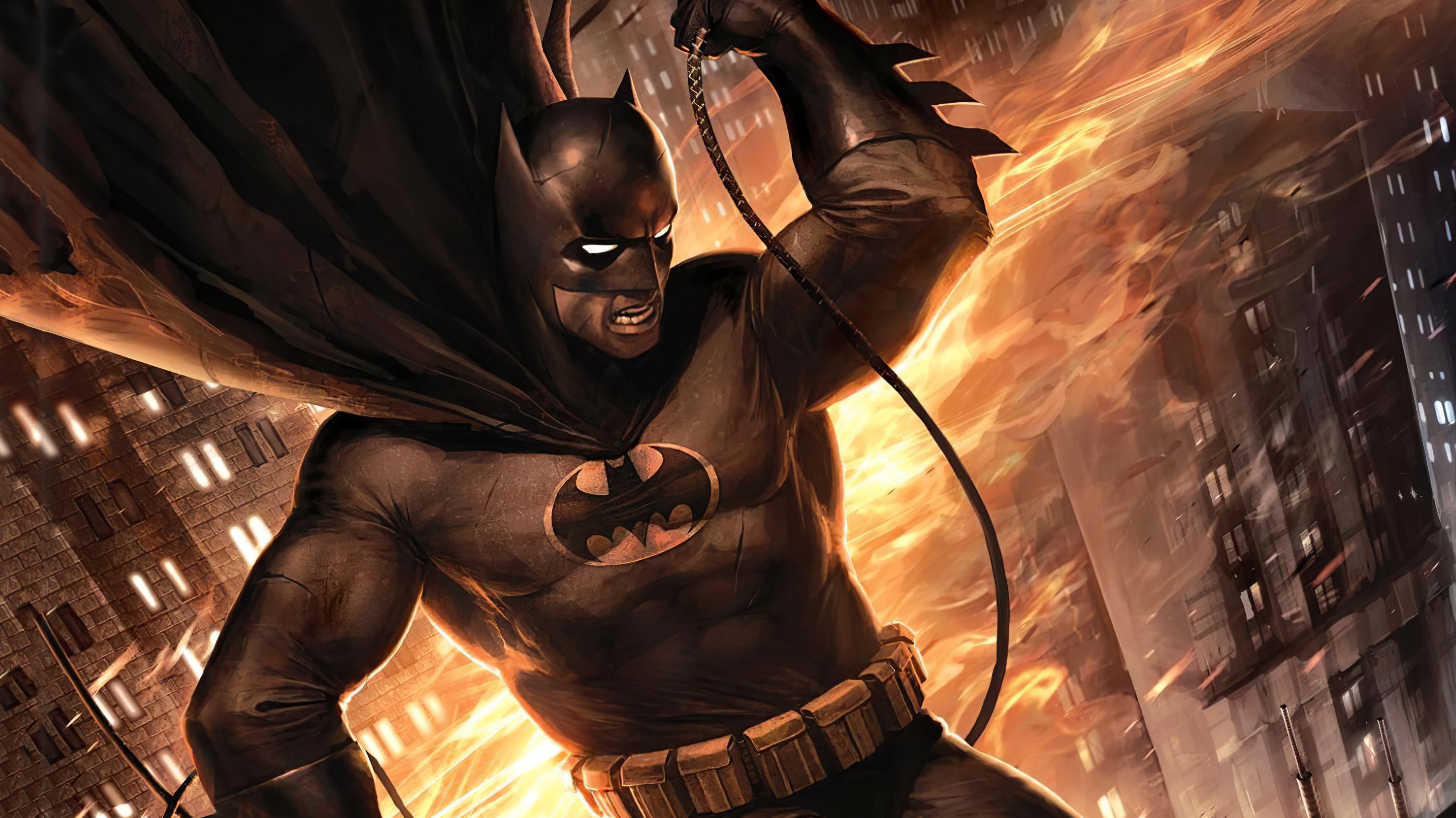 batman, superheroes, artwork, hd, HD Wallpaper