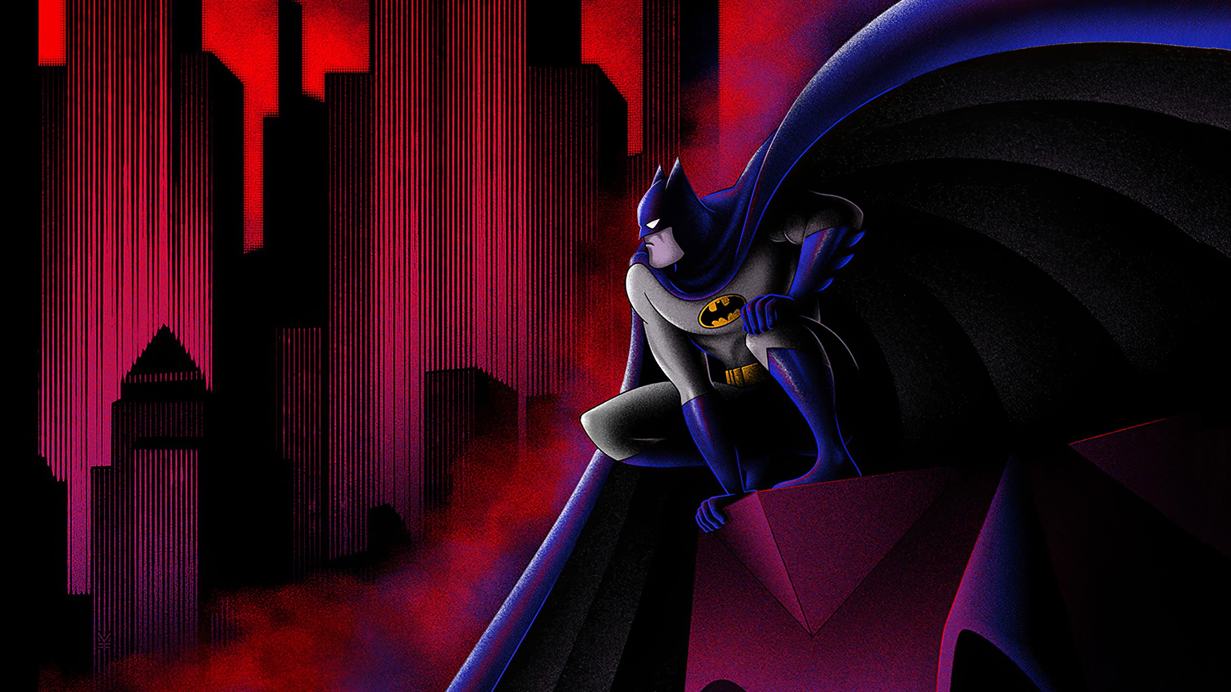 batman, superheroes, artwork, hd, HD Wallpaper