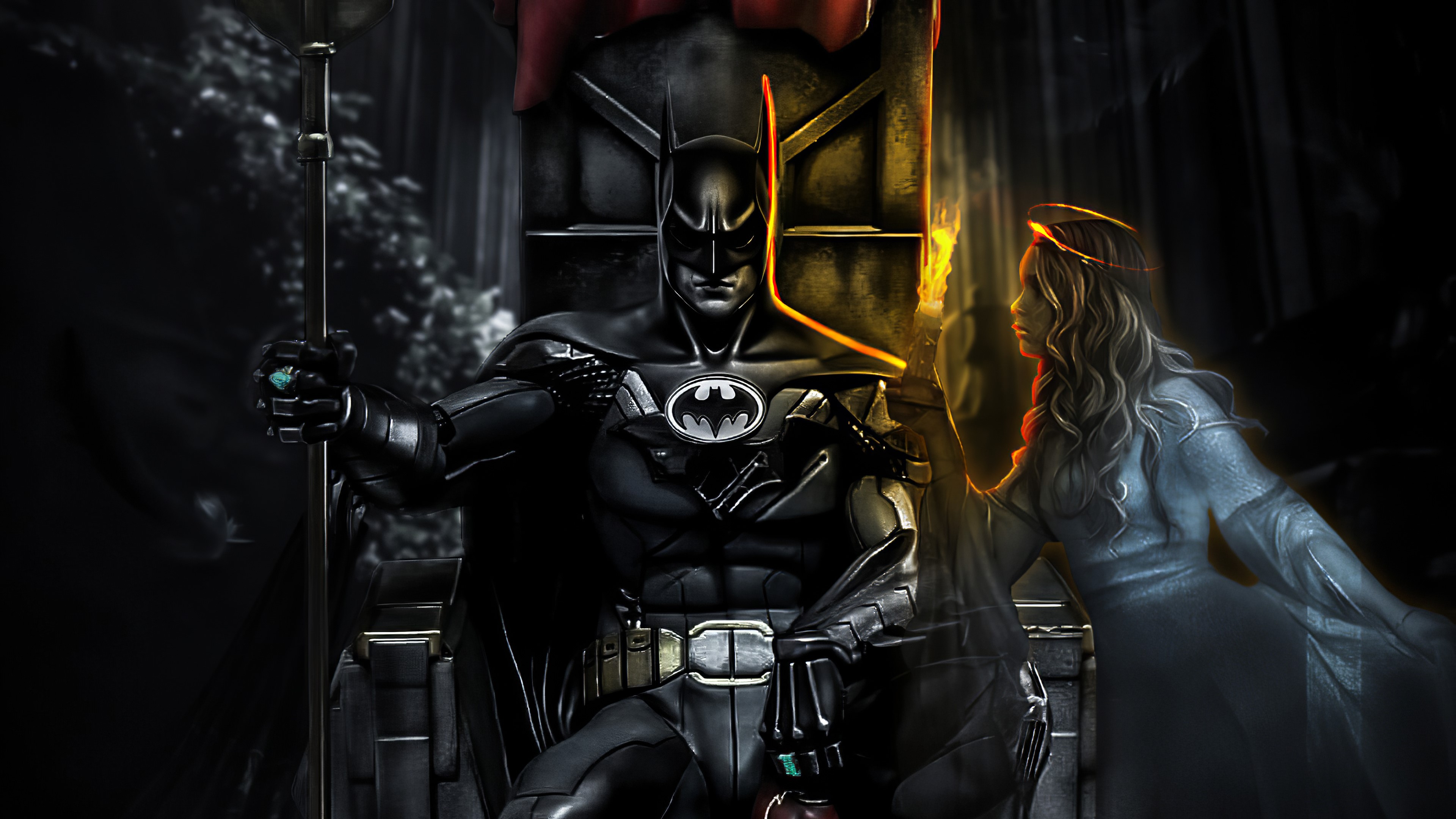 batman, superheroes, artwork, hd, 4k, artstation, HD Wallpaper