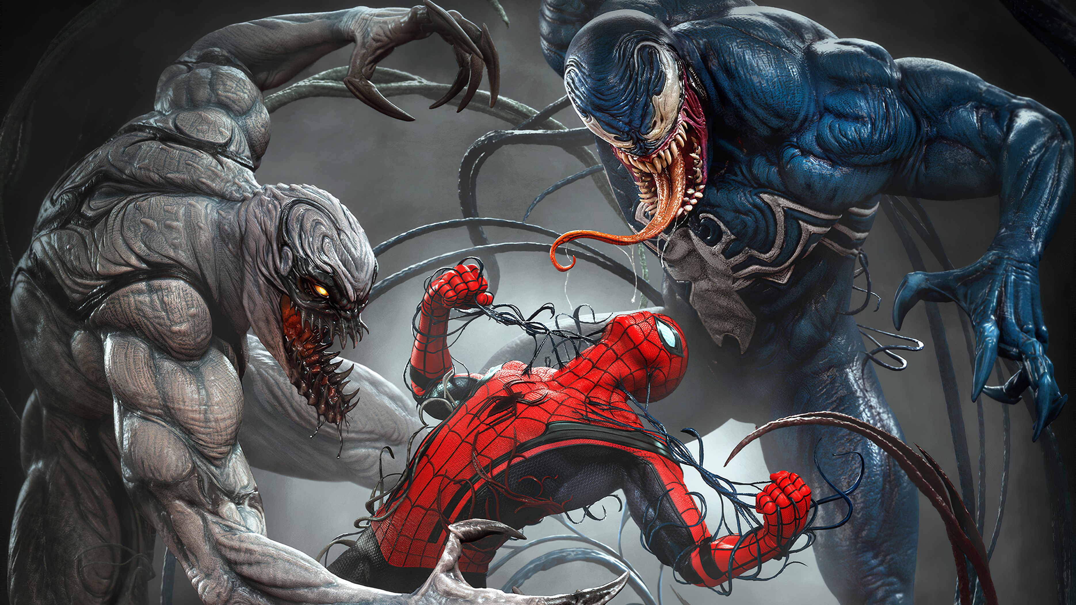 spiderman, superheroes, artist, artwork, digital art, hd, 4k, artstation, HD Wallpaper