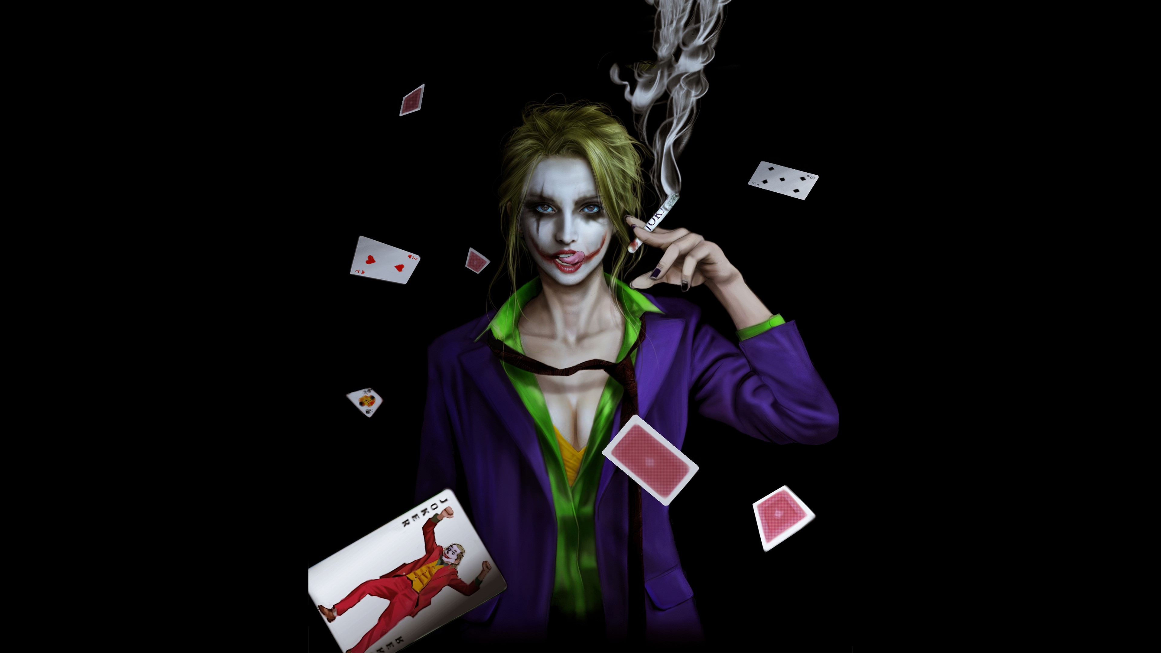 joker, superheroes, artist, artwork, digital art, hd, 4k, HD Wallpaper