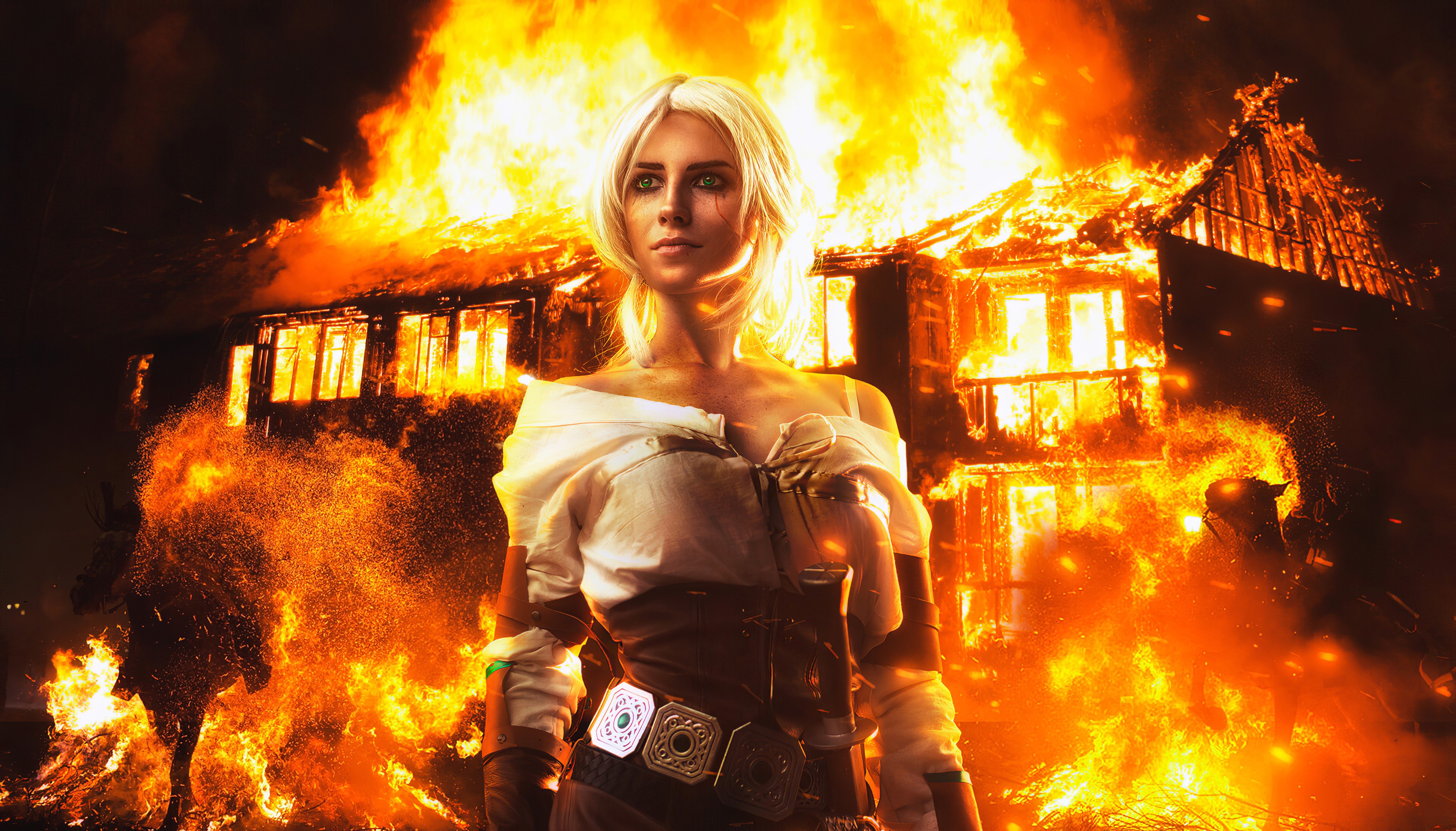 ciri, the witcher 3, hd, games, artwork, artist, digital art, 4k, artstation, HD Wallpaper