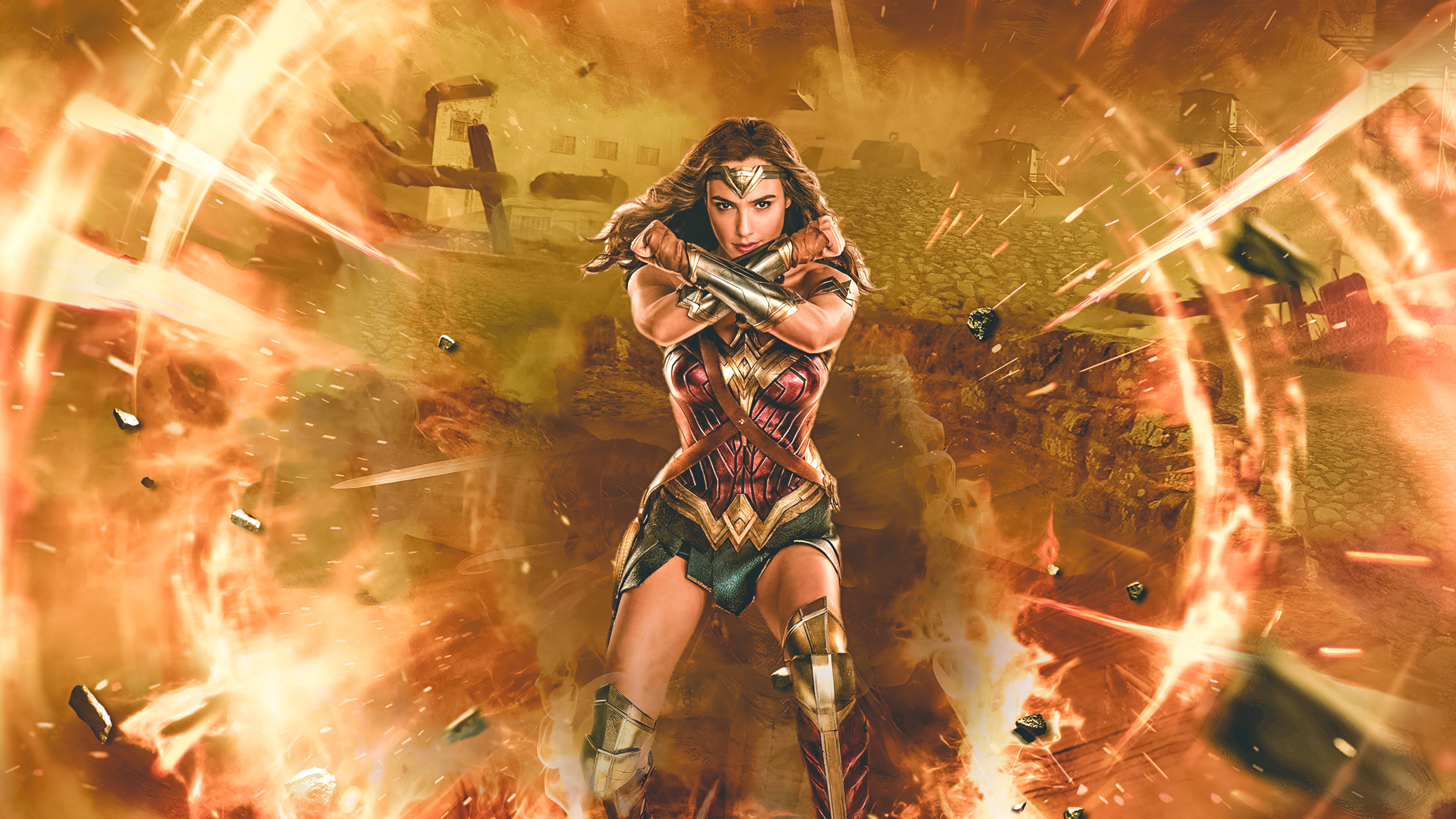 wonder woman, superheroes, hd, 4k, artwork, behance, HD Wallpaper