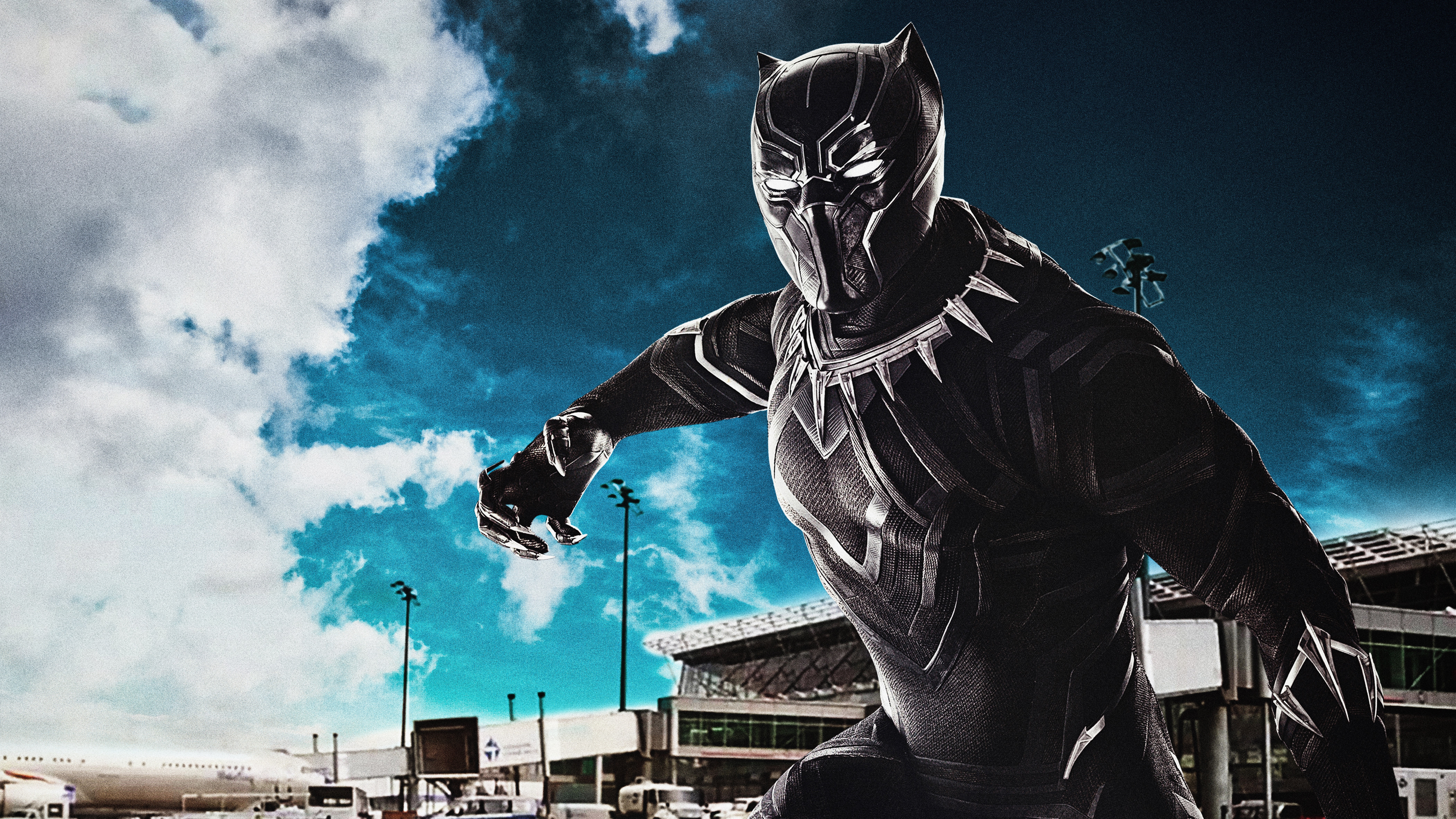 black panther, captain america civil war, movies, superheroes, hd, 4k, 5k, 8k, HD Wallpaper