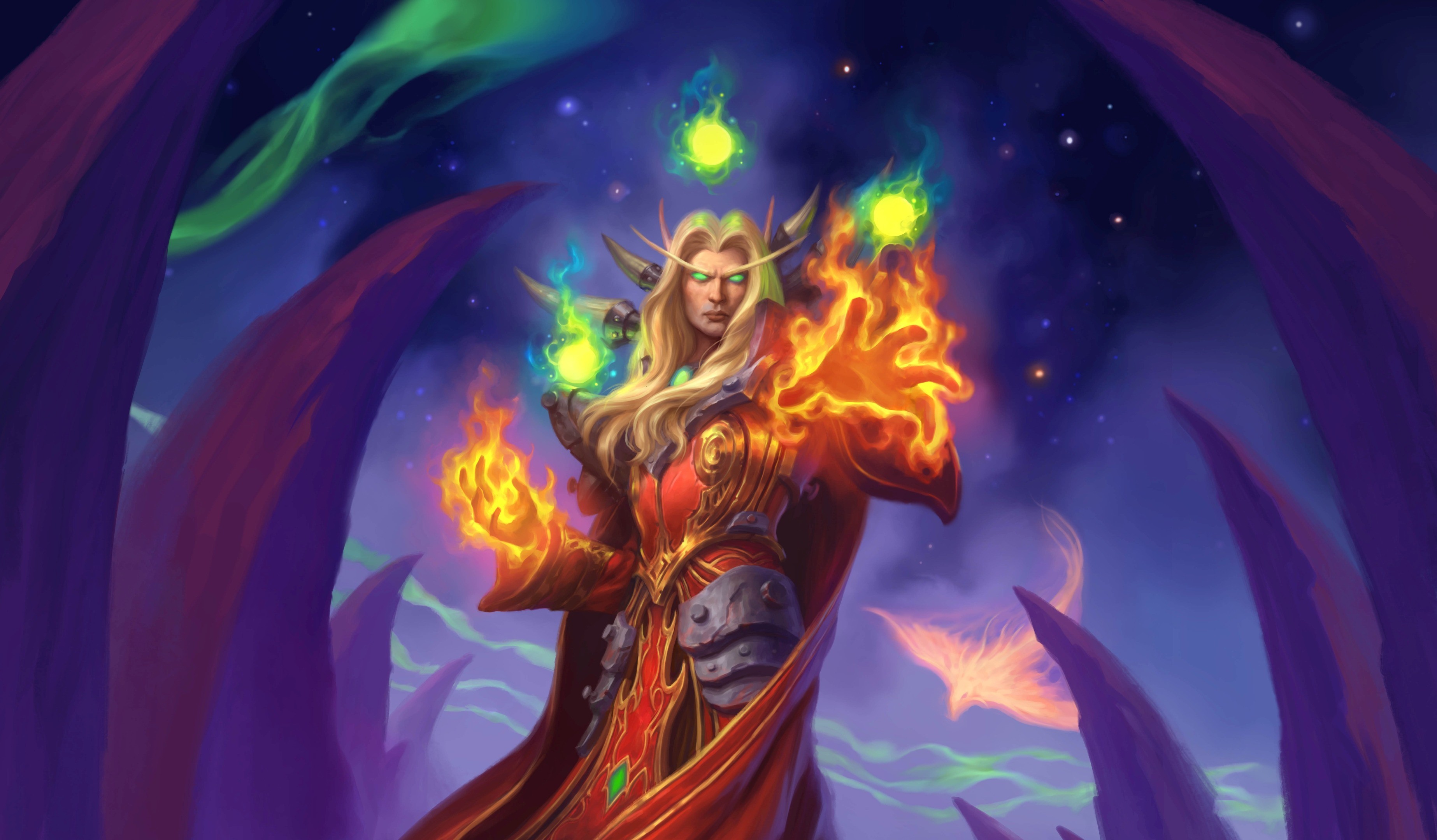 hearthstone ruinen der scherben welt, hearthstone, games, hd, 4k, 2020 games, HD Wallpaper