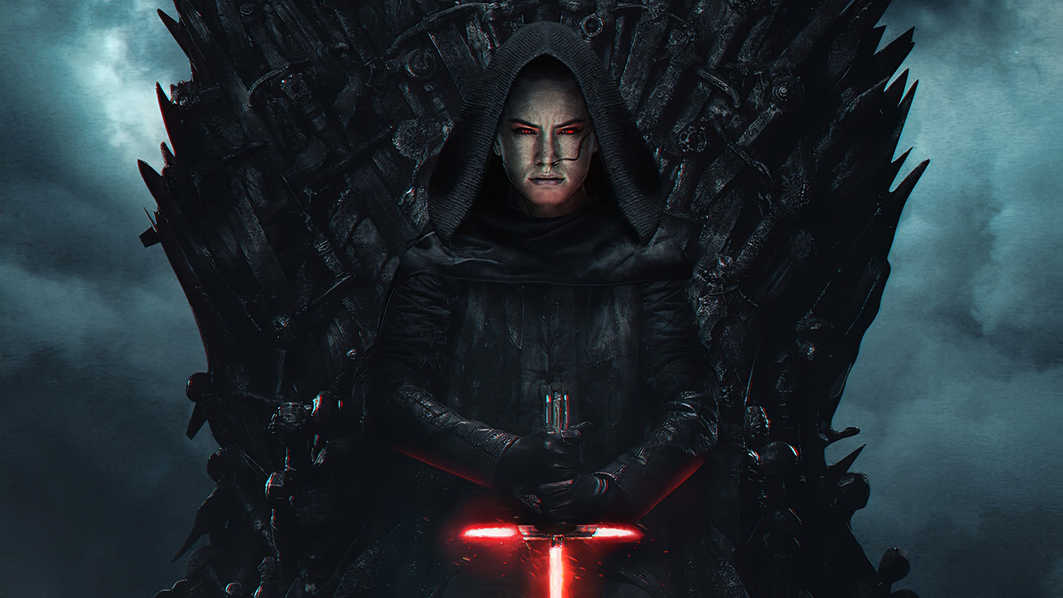 rey, star wars, artwork, hd, artstation, HD Wallpaper