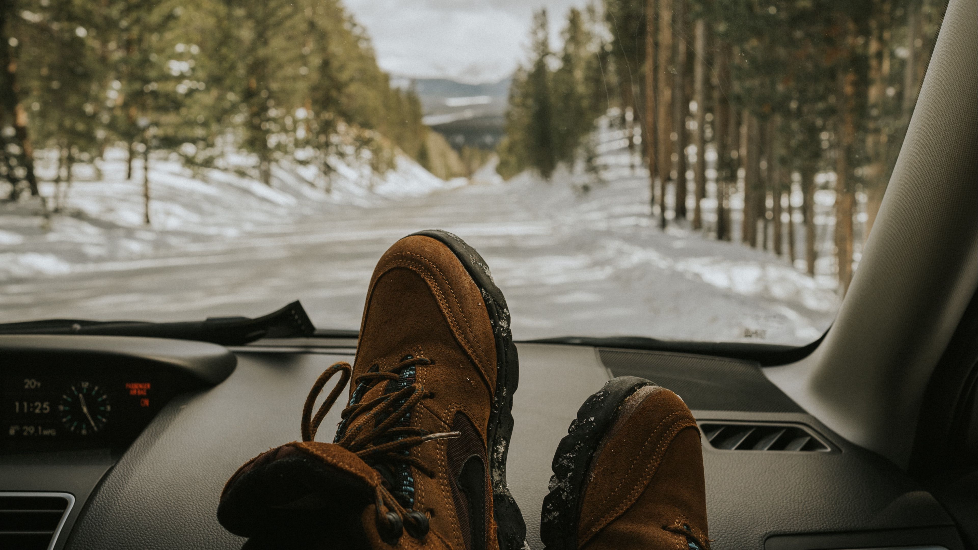 legs, car, trip, boots, travel, 4k, HD Wallpaper