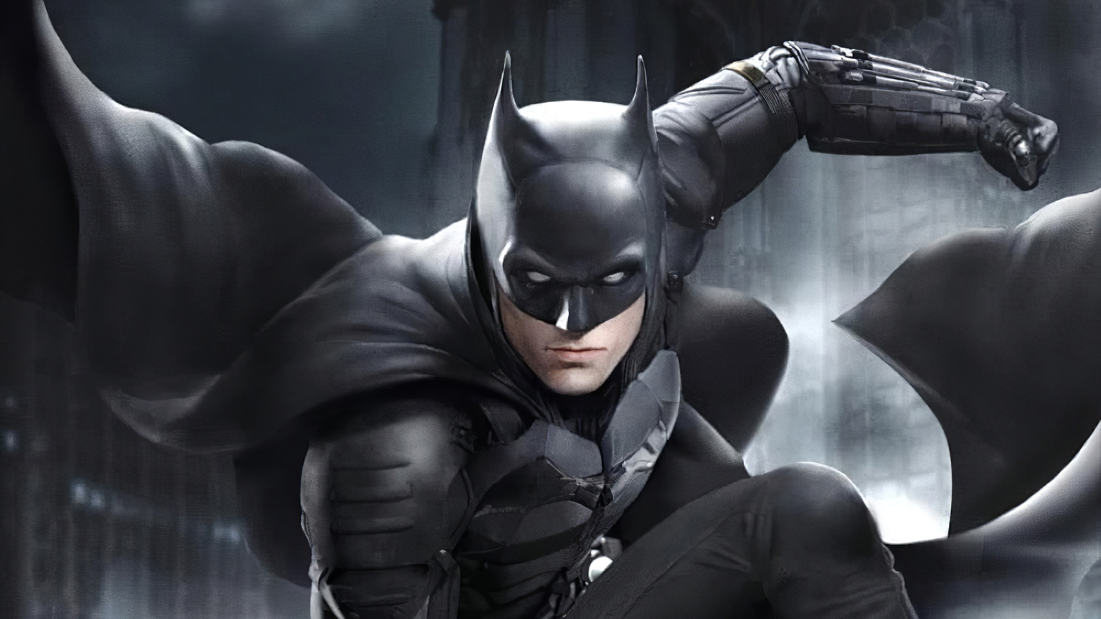 batman, superheroes, artwork, hd, 4k, HD Wallpaper