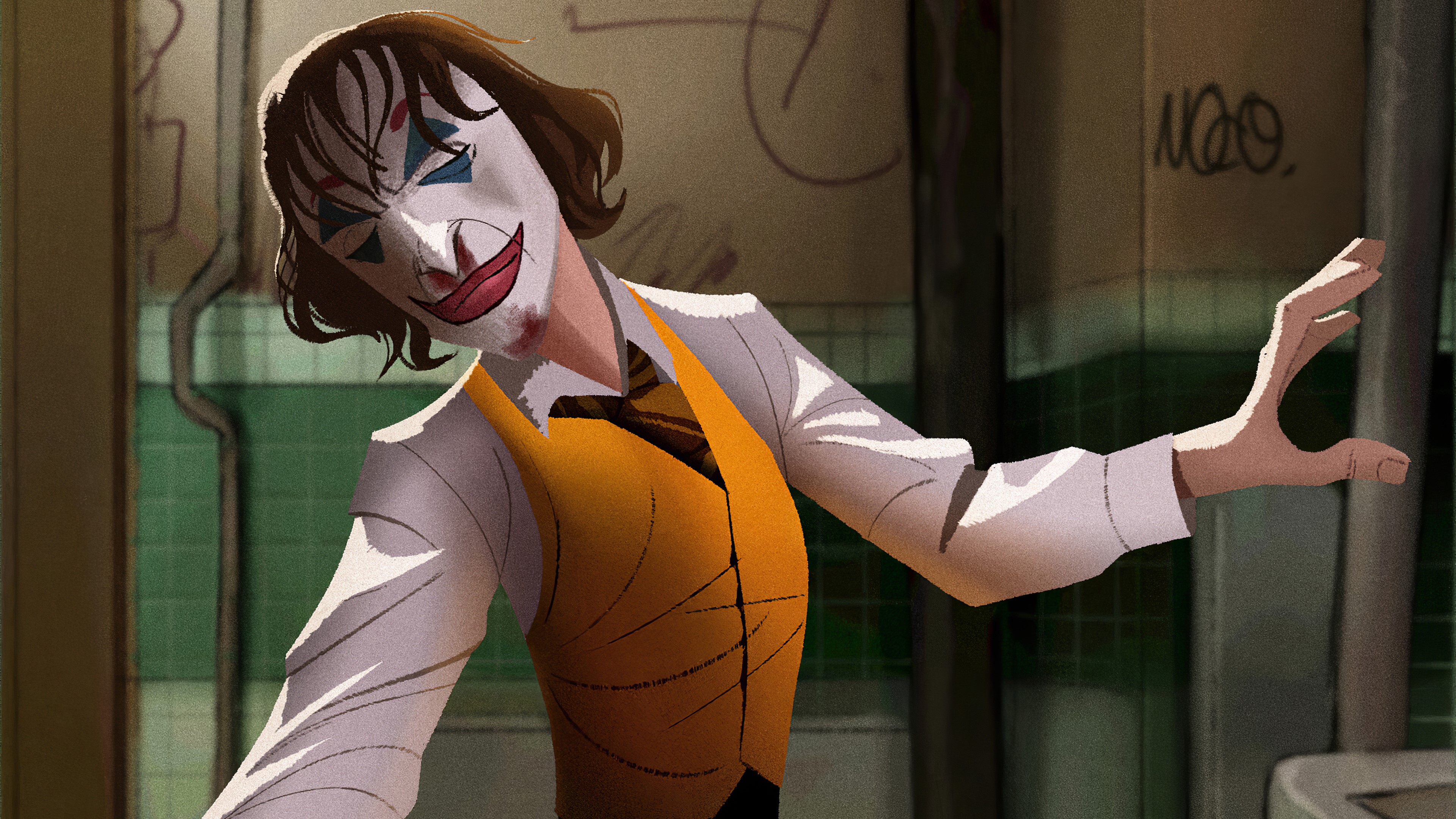 joker, supervillain, superheroes, hd, 4k, artist, artwork, digital art, artstation, HD Wallpaper