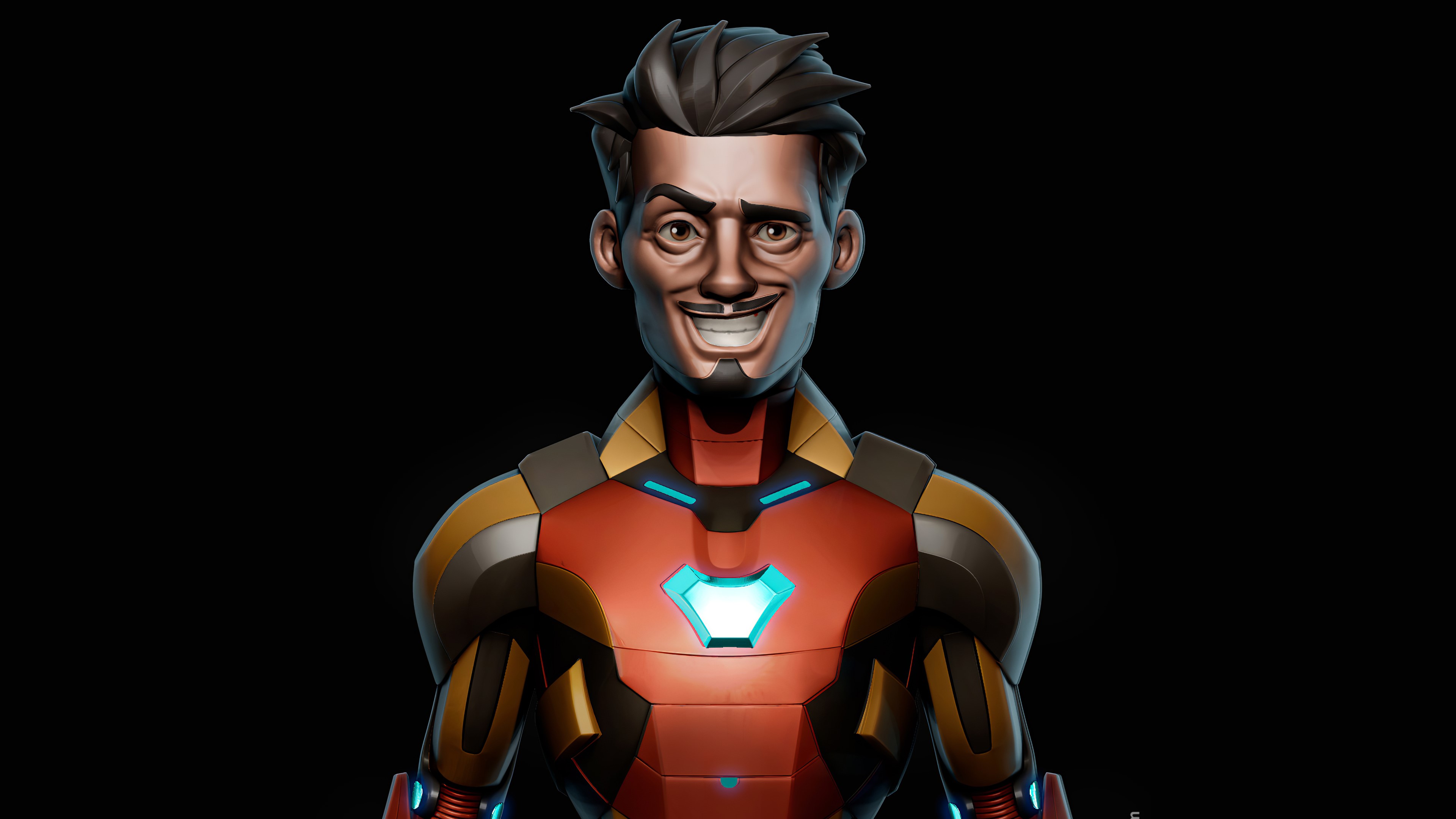 iron man, superheroes, hd, 4k, artist, artwork, digital art, behance, HD Wallpaper