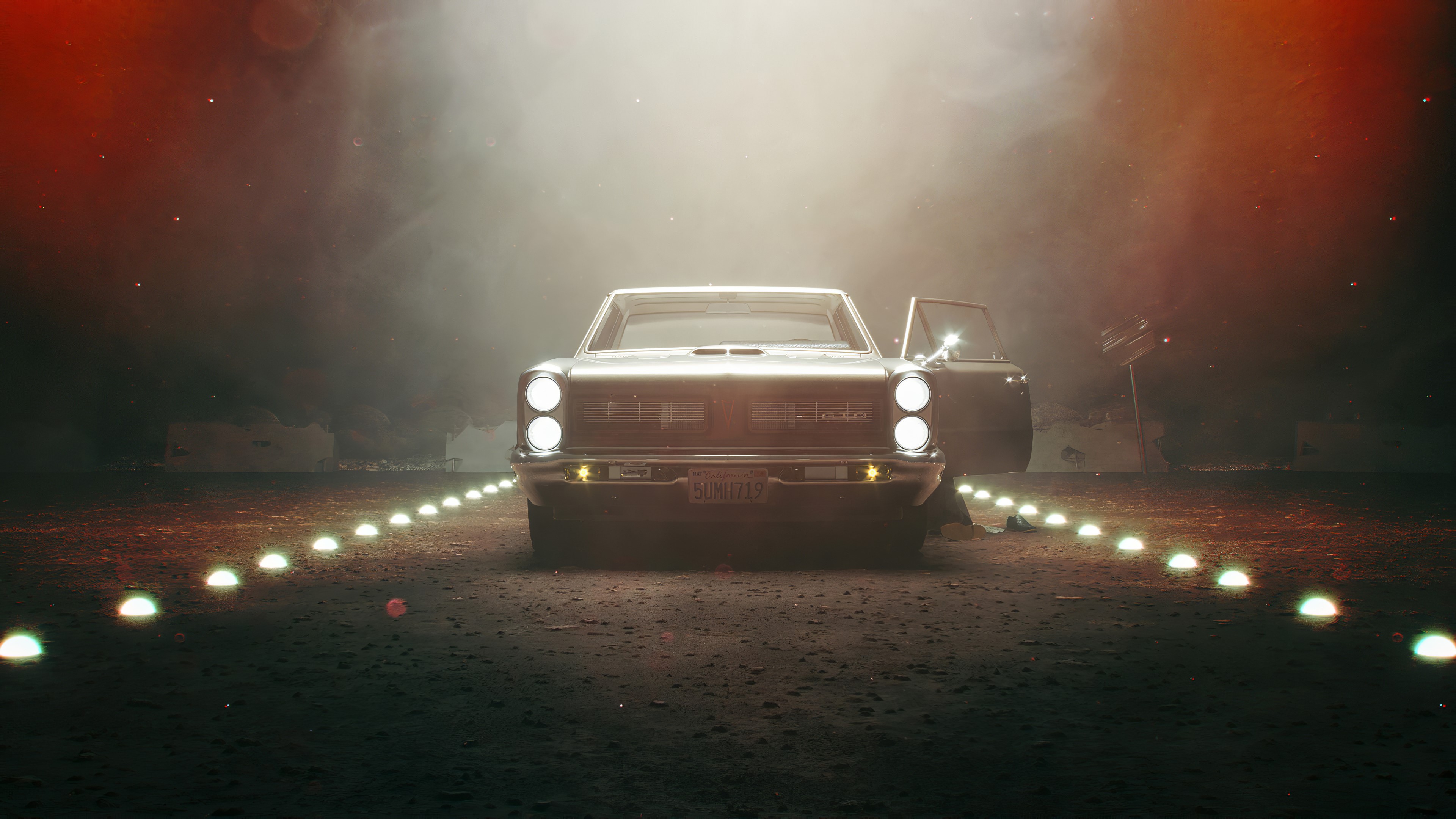 dodge challenger, cars, hd, 4k, artstation, HD Wallpaper