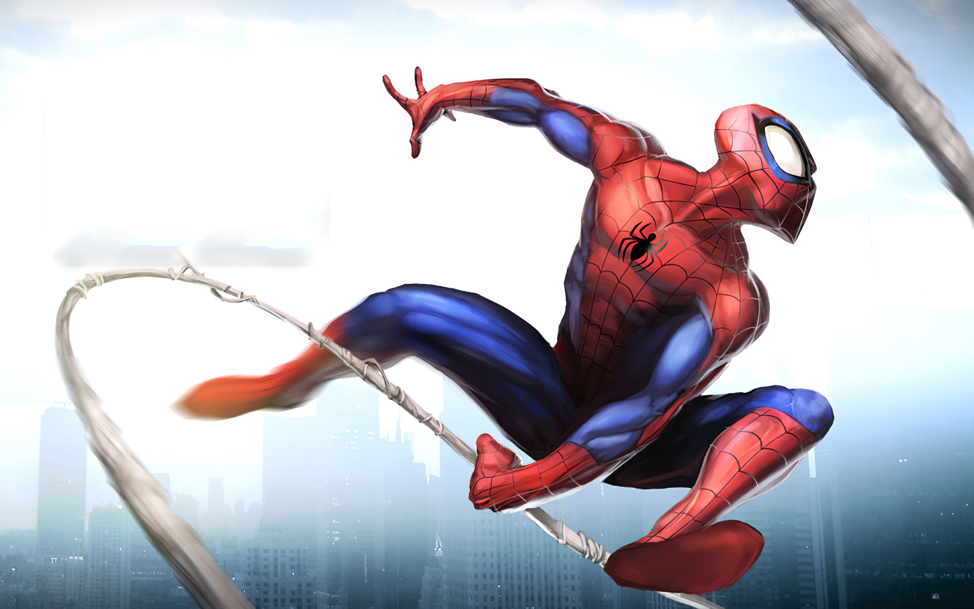 spiderman, superheroes, artist, artwork, digital art, hd, HD Wallpaper