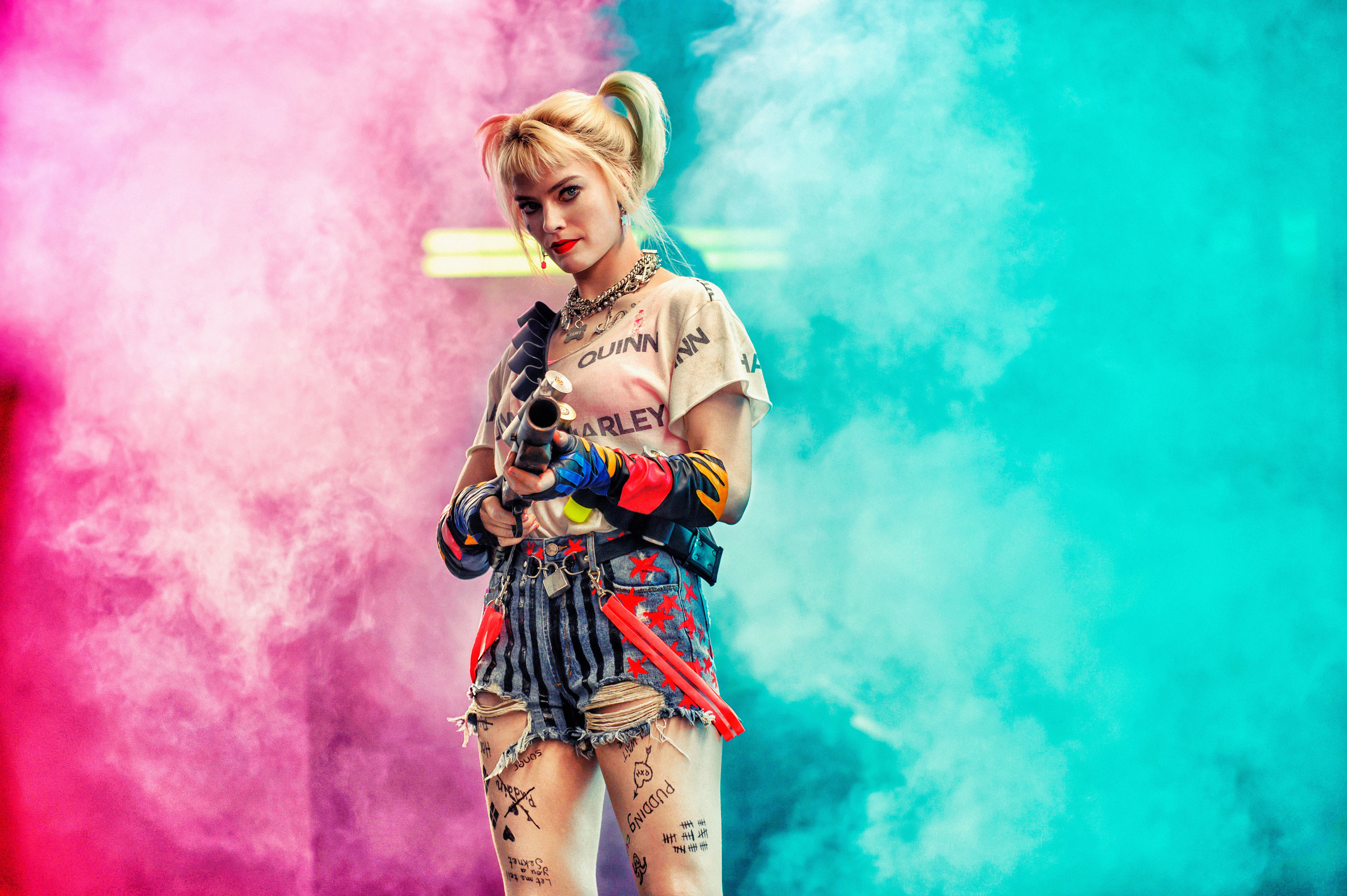 birds of prey, movies, 2020 movies, hd, 4k, harley quinn, 5k, 8k, HD Wallpaper