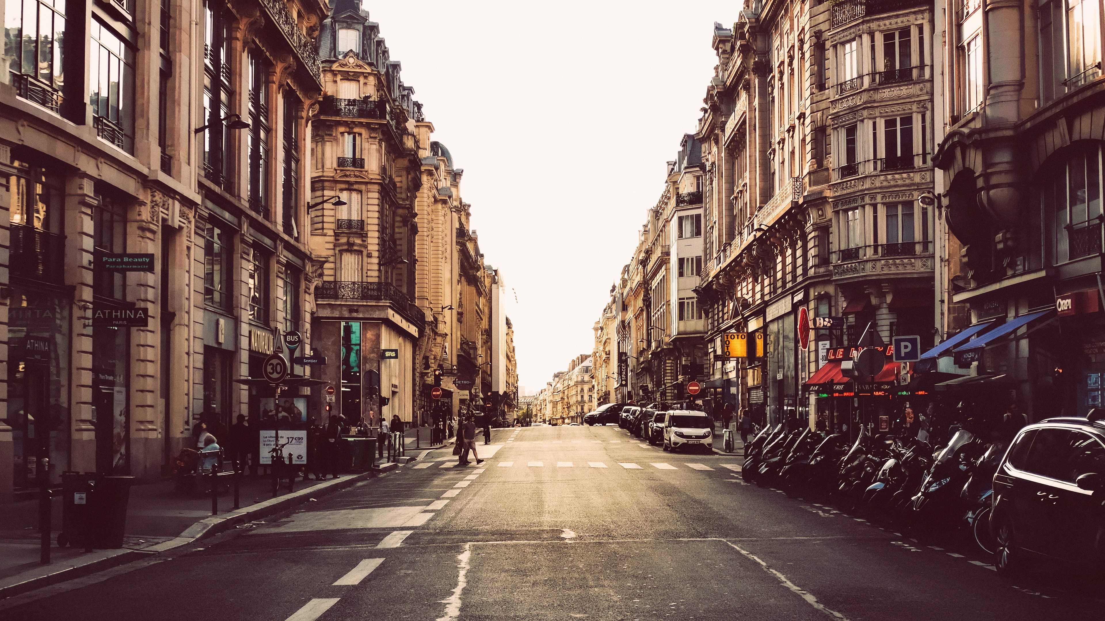 street, urban, cityscape, city, photography, road, Paris, HD Wallpaper