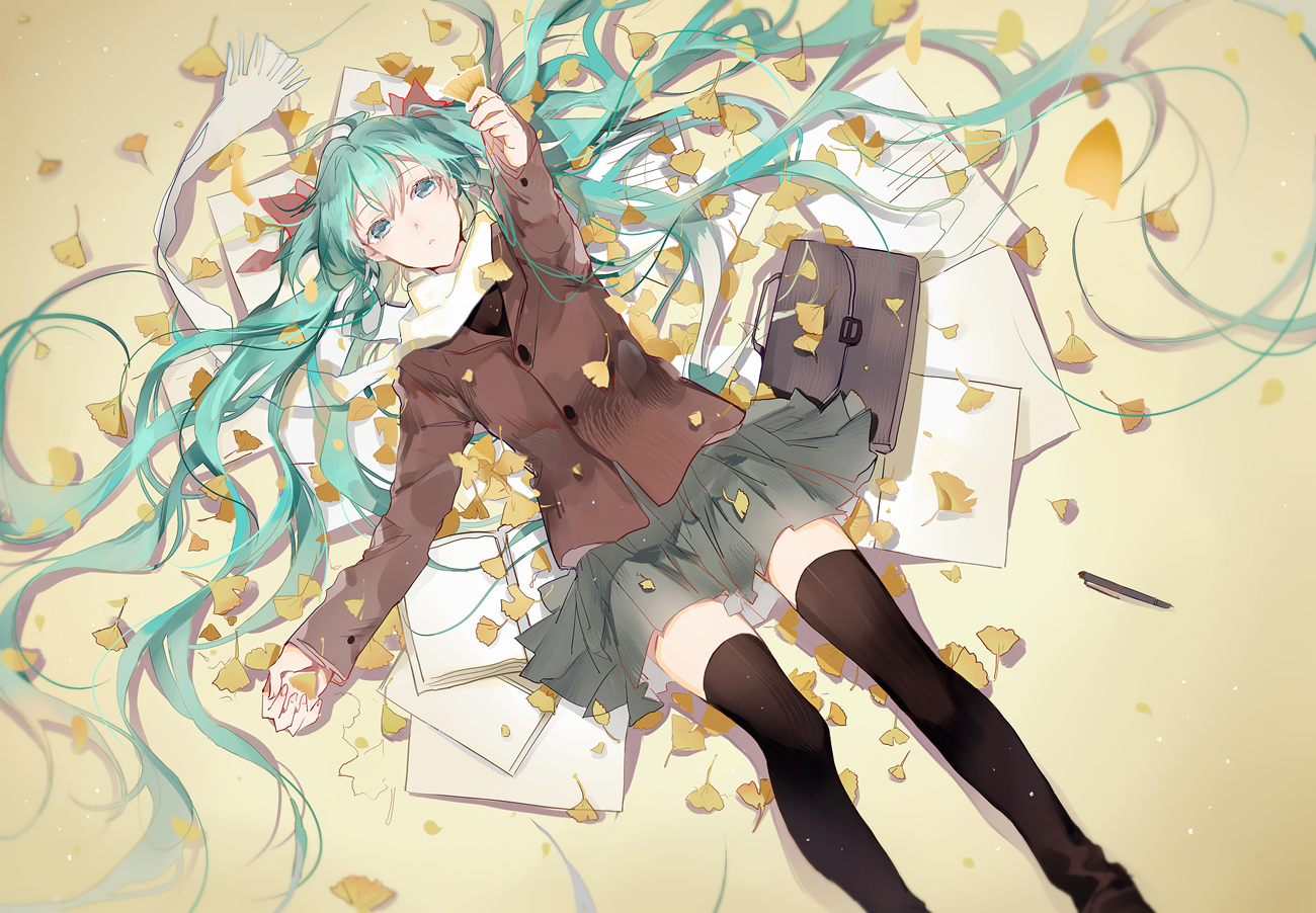 anime, anime girls, Hatsune Miku, Vocaloid, HD Wallpaper