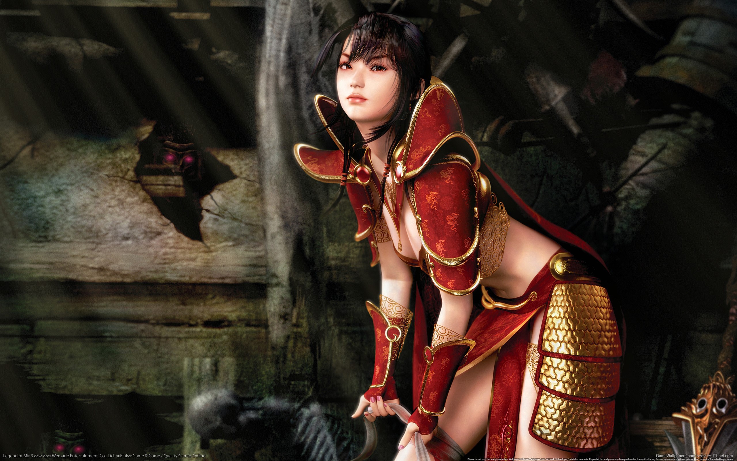 fantasy art, oriental, fantasy girl, video games, HD Wallpaper