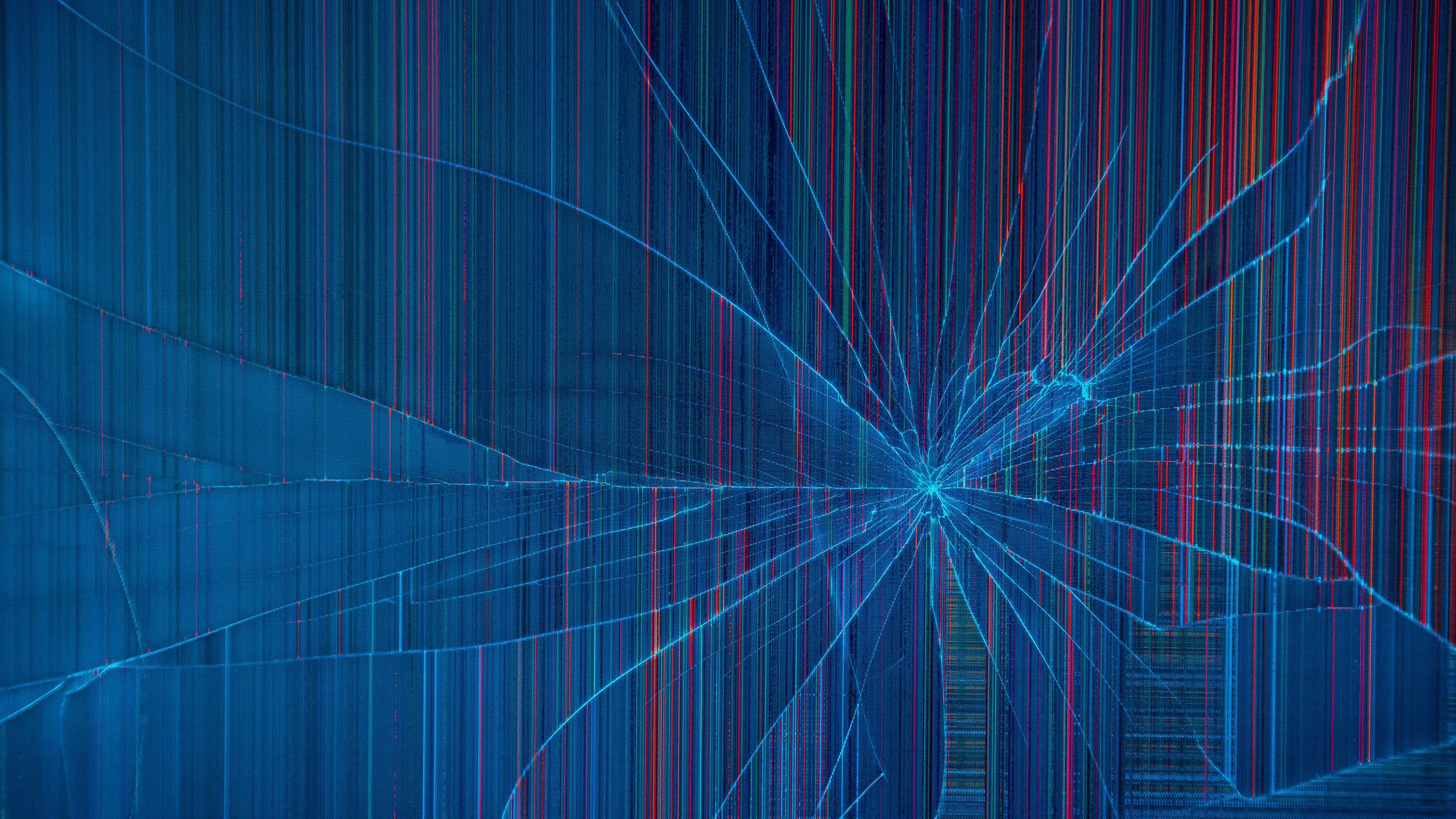 abstract, cracked, Toros Köse, digital art, HD Wallpaper