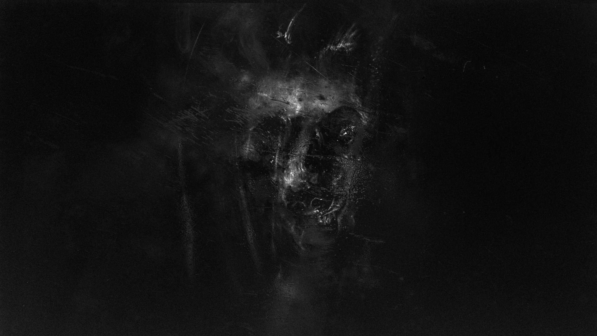 Felix Soletic, dark, monochrome, HD Wallpaper