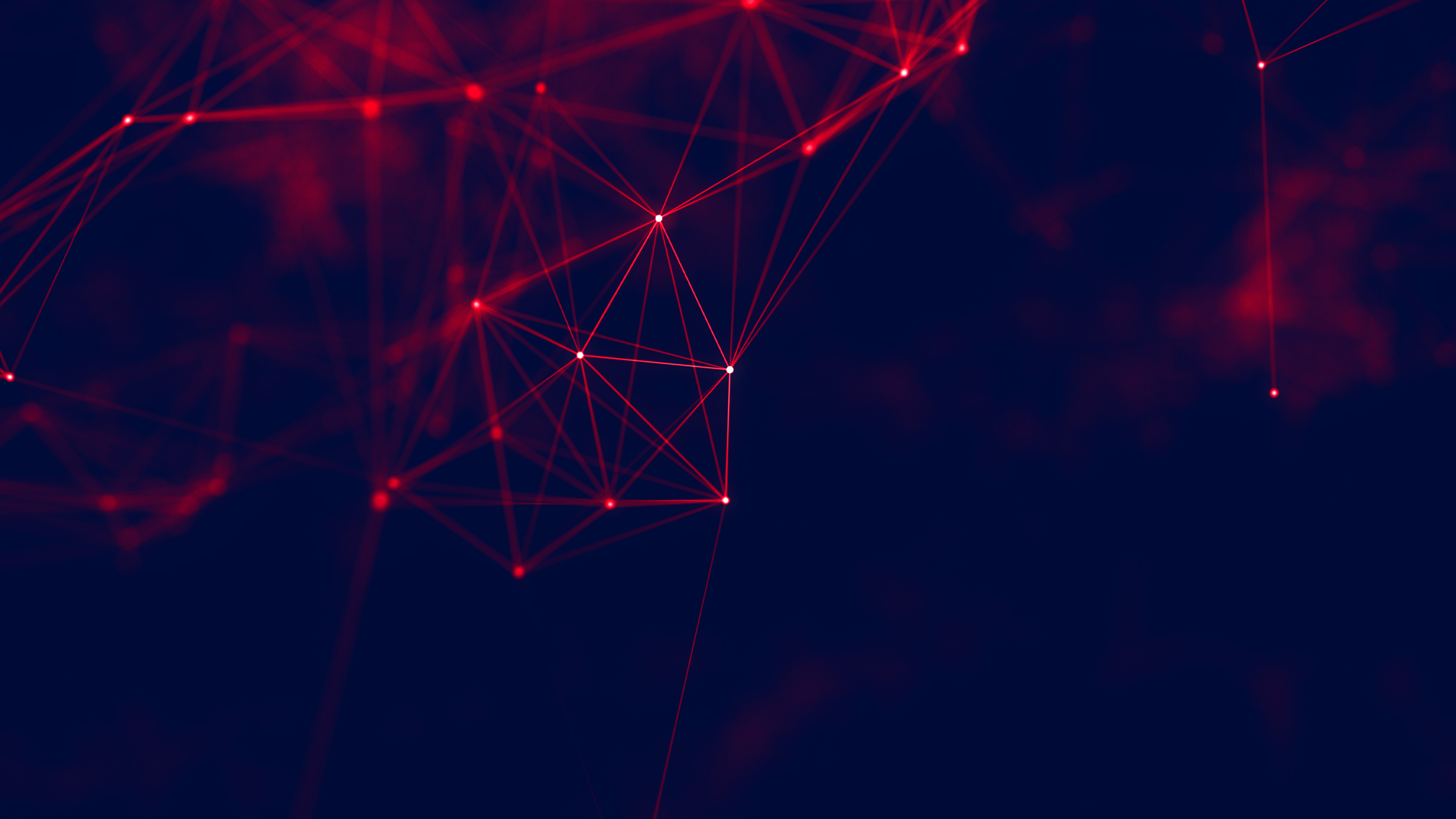 geometry, cyberspace, red, lines, digital art, abstract, vector, HD Wallpaper
