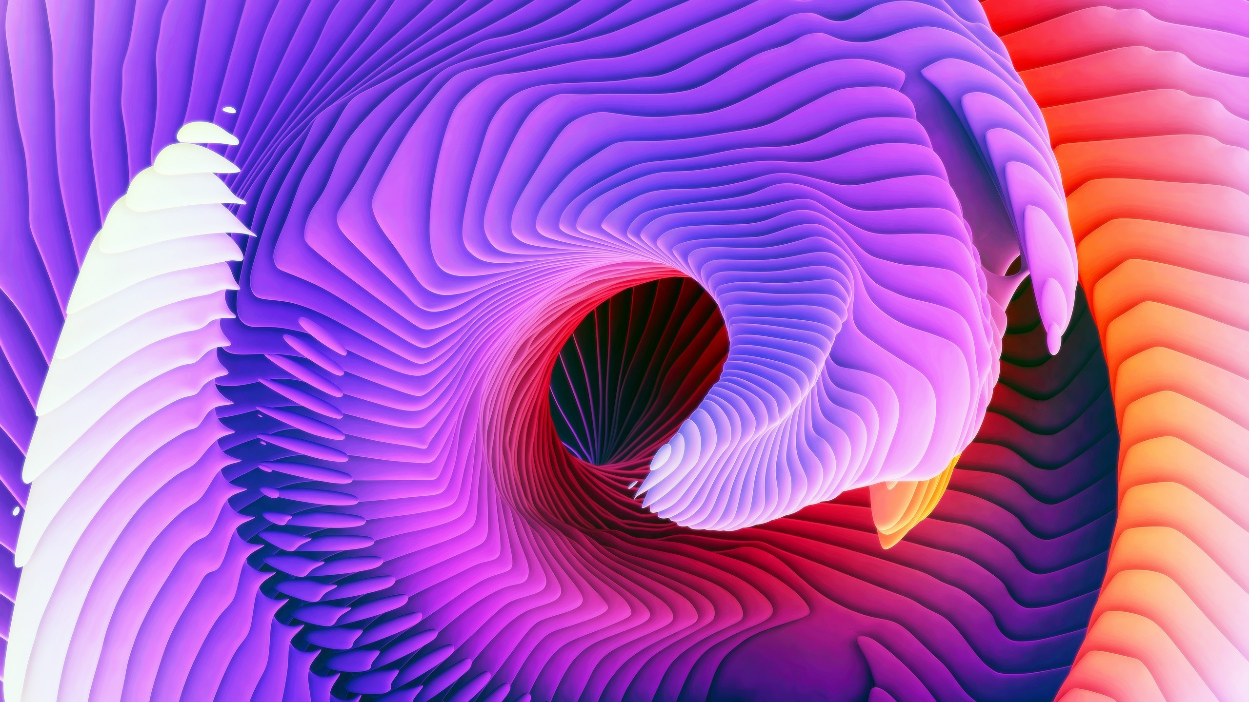 abstract, colorful, shapes, digital art, HD Wallpaper