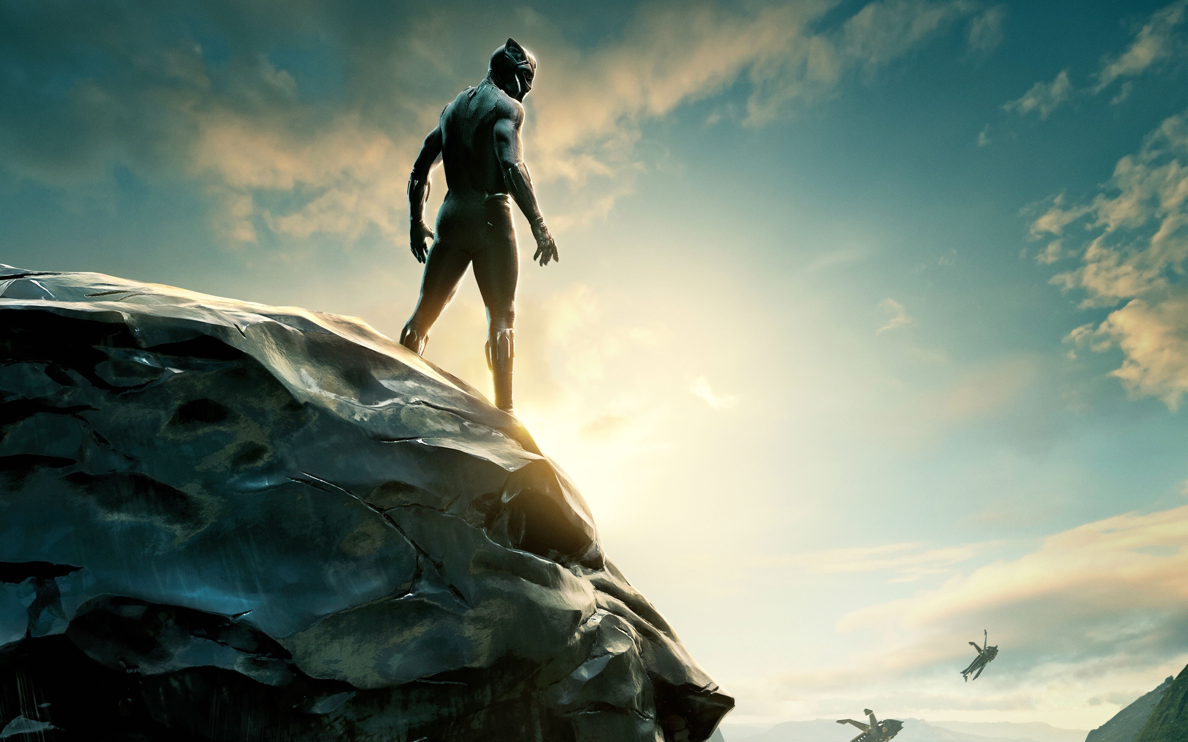 Black Panther, panthers, Avengers Infinity War, Chadwick Boseman, superhero, science fiction, Marvel Super Heroes, HD Wallpaper