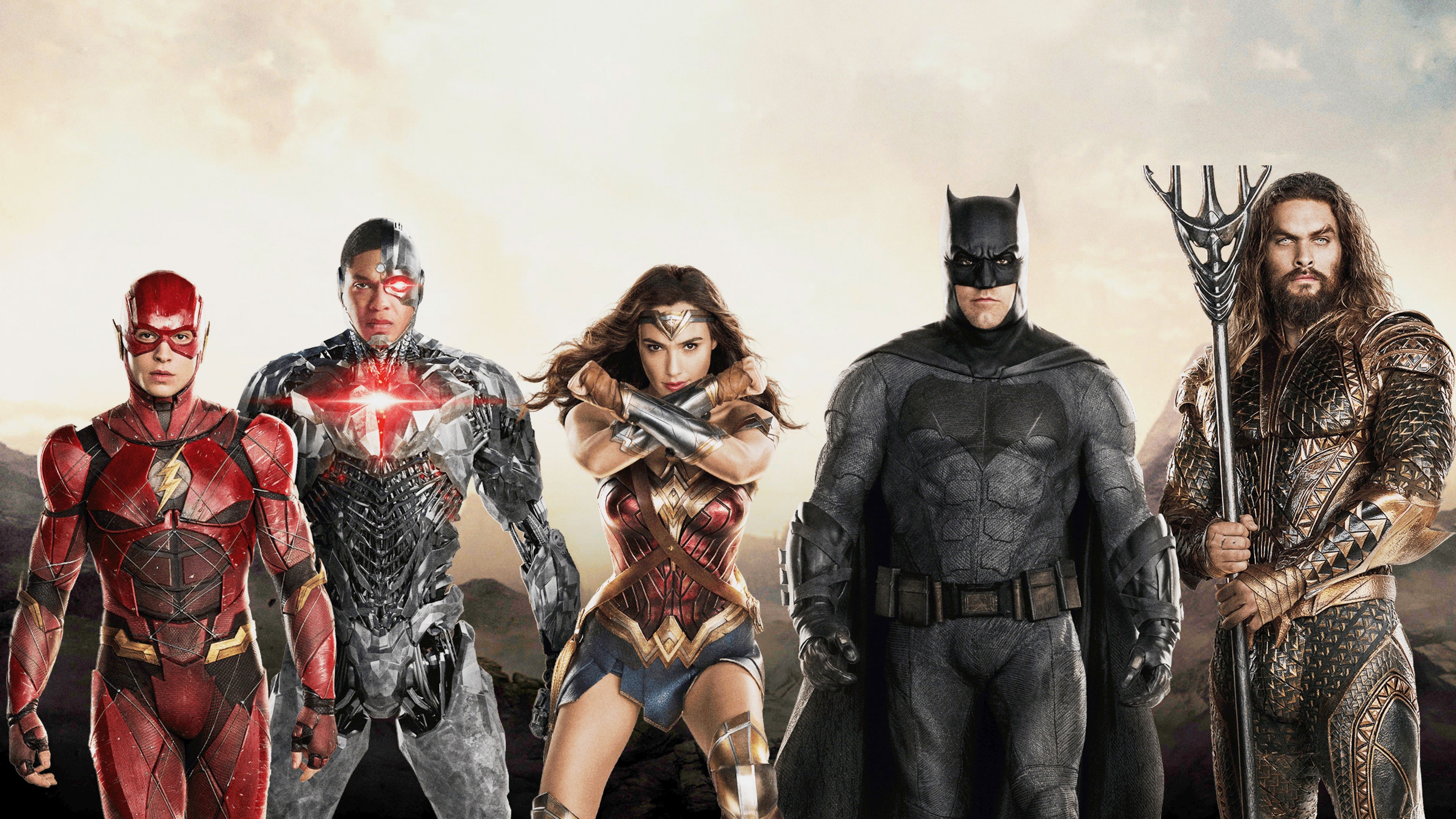 Batman, Wonder Woman, Aquaman, The Flash, Flash, Justice League (2017), dceu, people, movies, 2017 (Year), HD Wallpaper