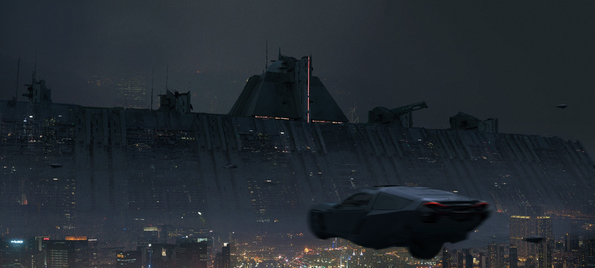 futuristic, artwork, science fiction, cyberpunk, digital, Blade Runner 2049, HD Wallpaper