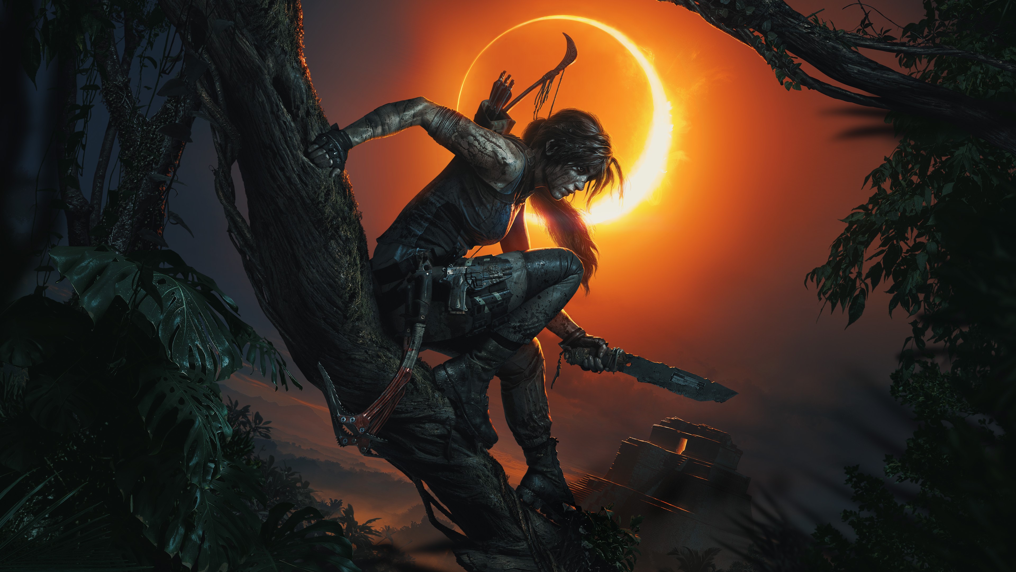 Lara Croft, Shadow of the Tomb Raider, video games, Tomb Raider, HD Wallpaper