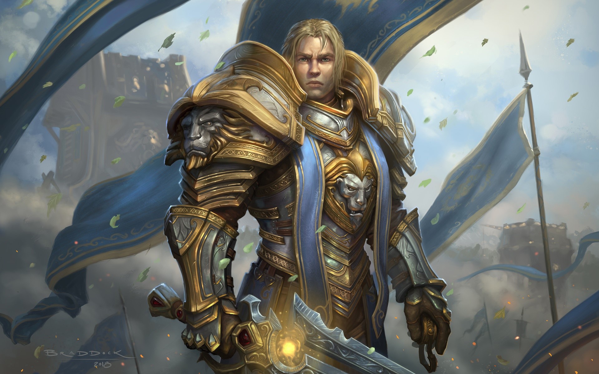 World of Warcraft, fantasy art, video games, Eric Braddock, HD Wallpaper