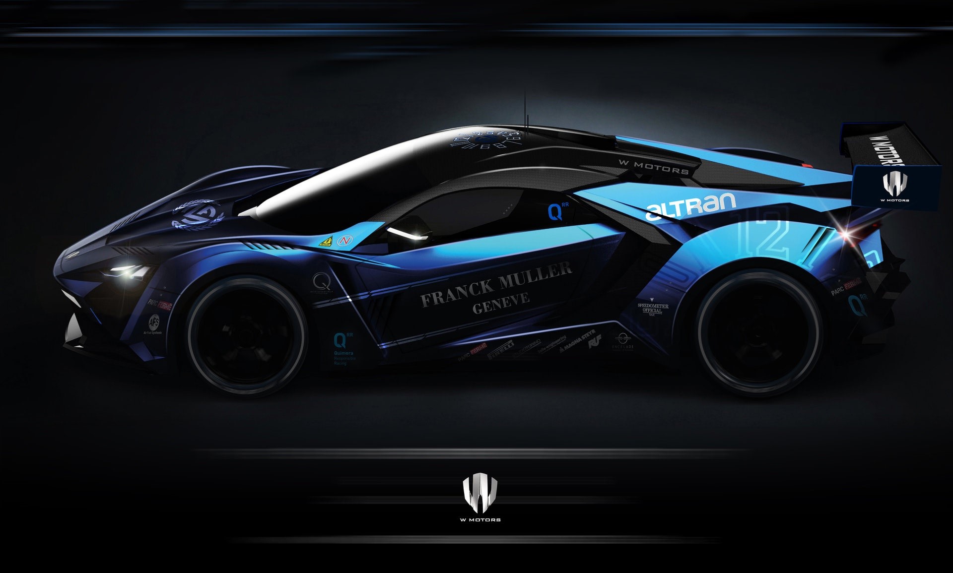 car, vehicle, lykan hypersport, Benoit Fraylon, dark, concept art, HD Wallpaper
