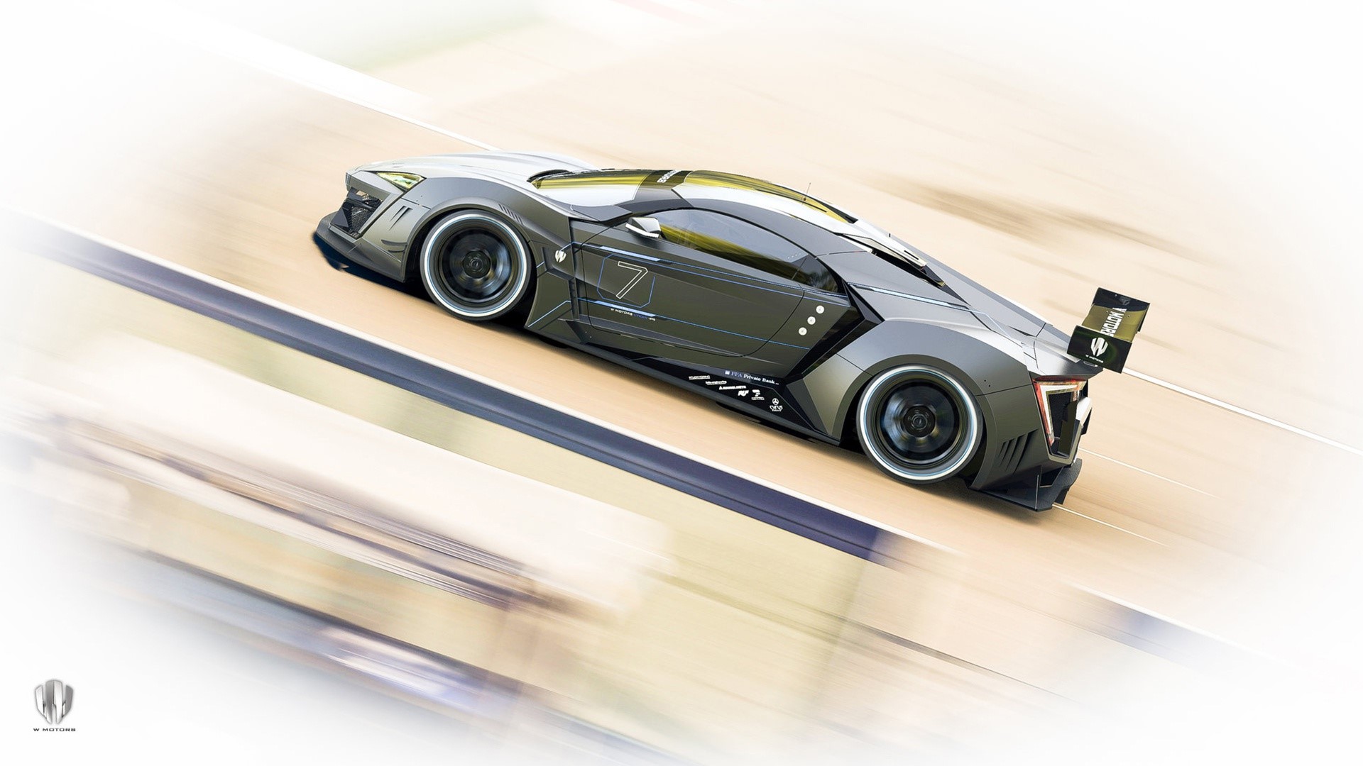 Benoit Fraylon, car, vehicle, lykan hypersport, concept art, beige, HD Wallpaper