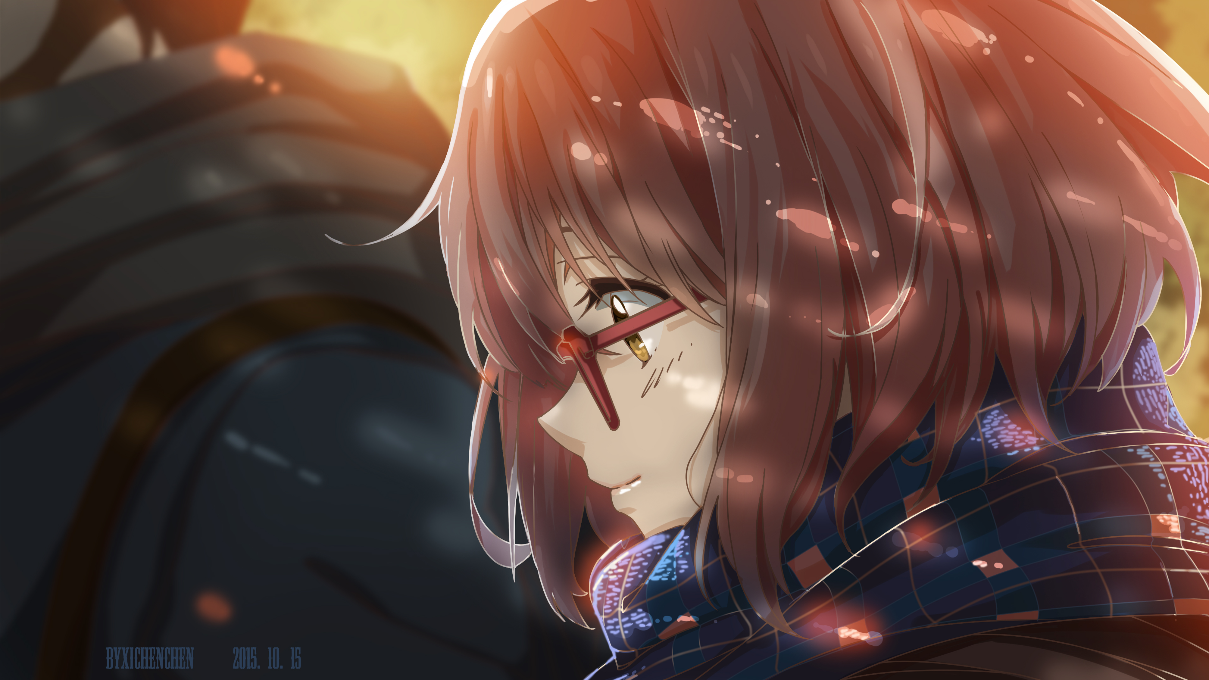 Kuriyama Mirai, anime girls, Kyoukai no Kanata, HD Wallpaper