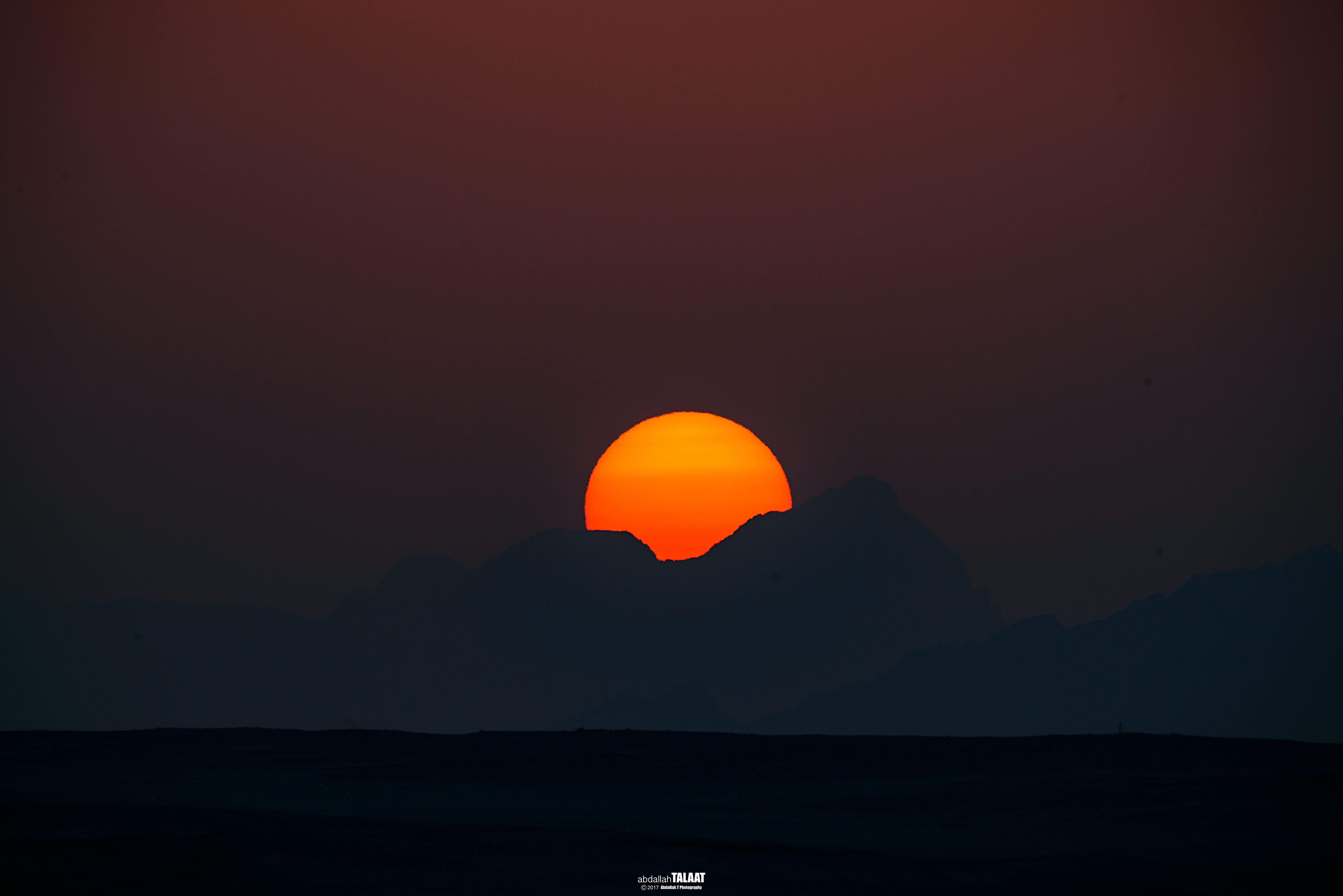 sunrise, sunset, mountain top, HD Wallpaper