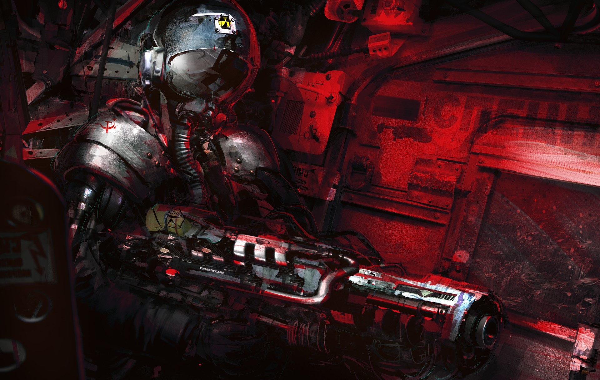 Klaus Wittmann, artwork, science fiction, HD Wallpaper