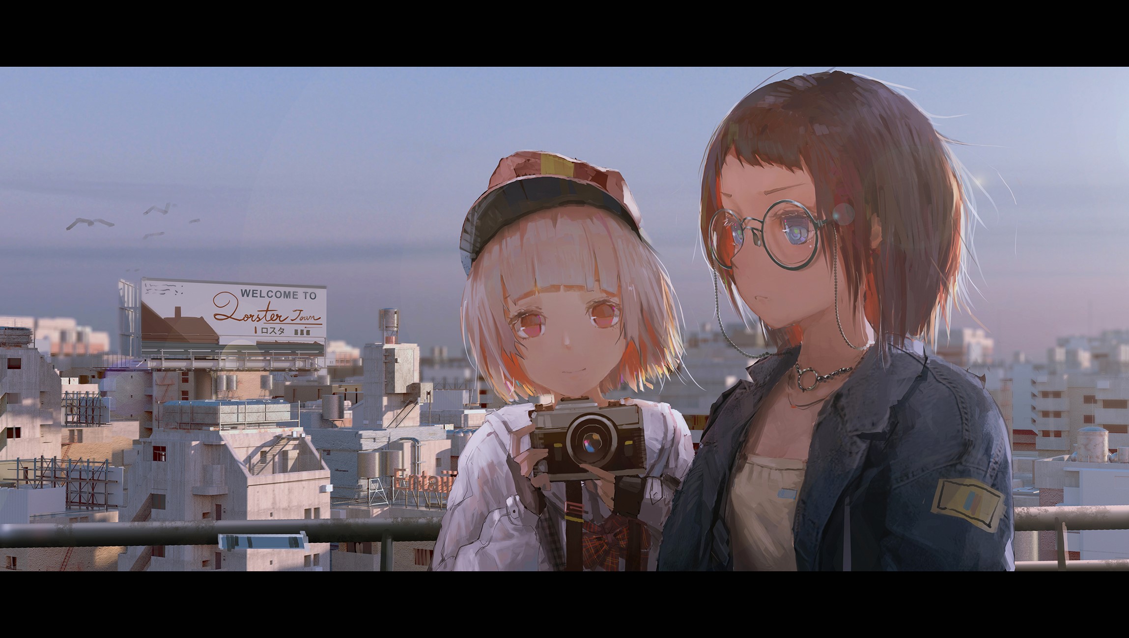 anime girls, artwork, digital art, novelance, HD Wallpaper