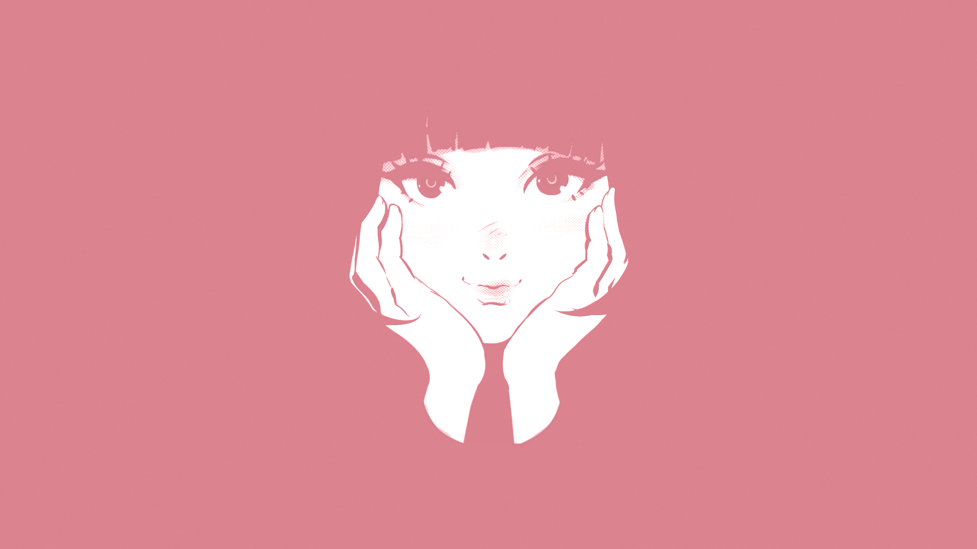 simple, minimalism, smiling, women, HD Wallpaper