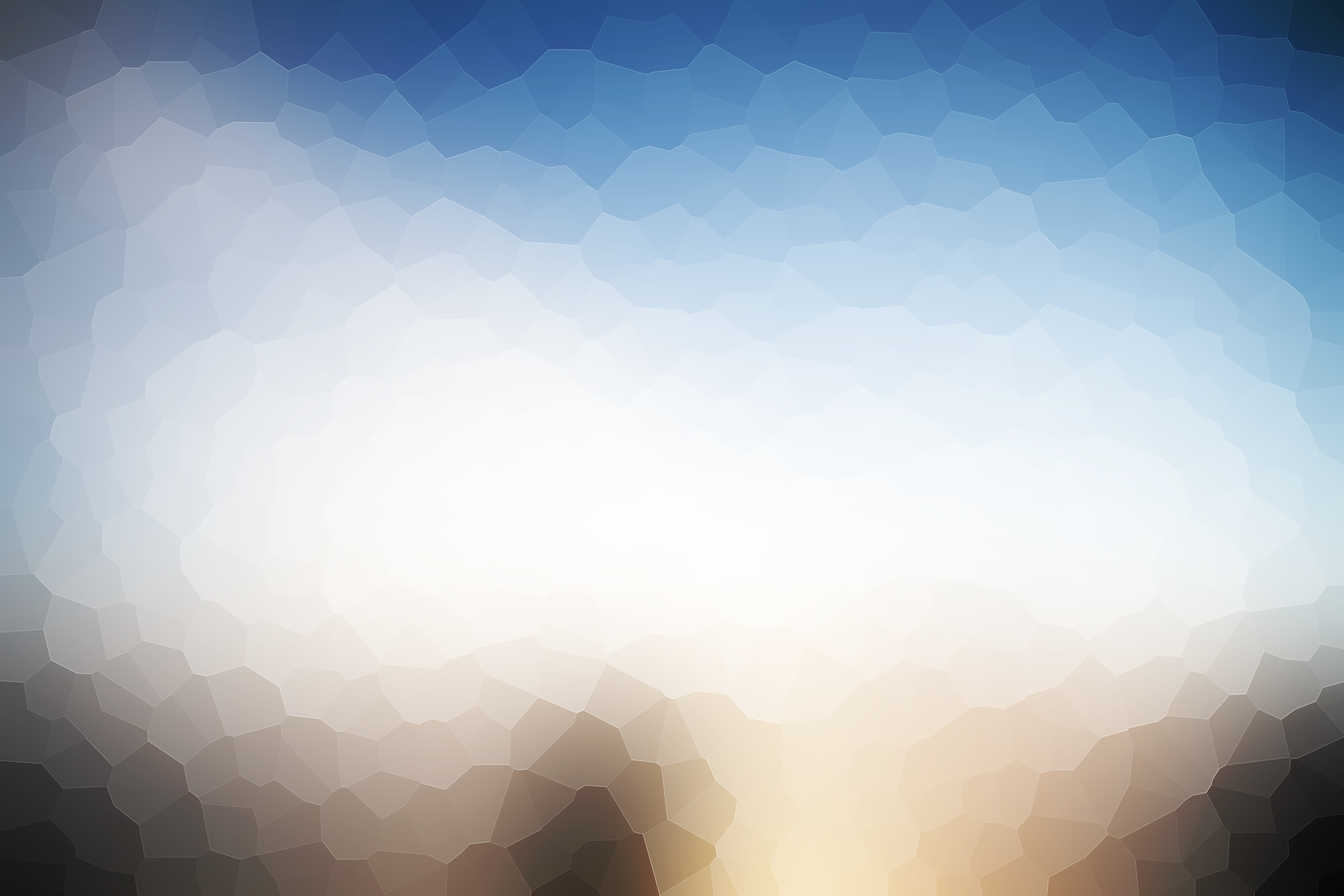 geometric figures, abstract, blue, white, texture, HD Wallpaper