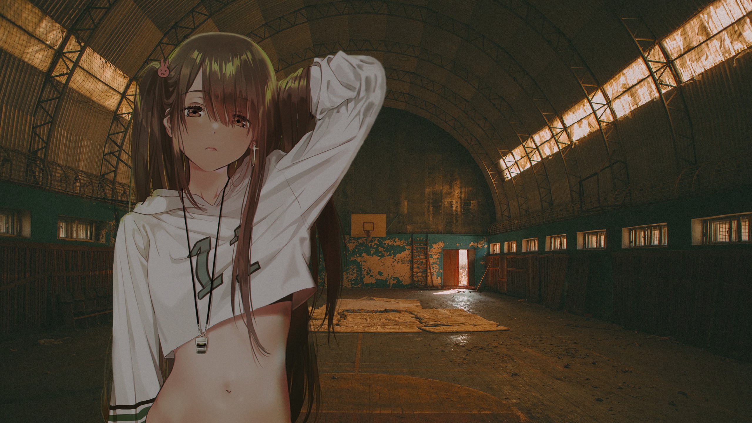 anime, city, 2D, HD Wallpaper