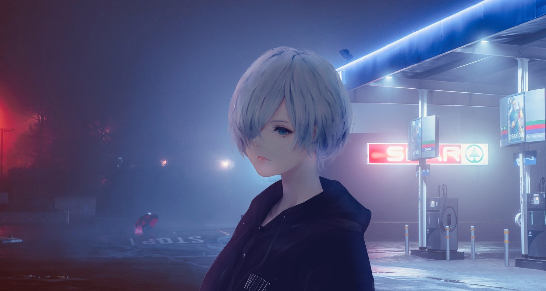 anime, Aoi Ogata, city, Tokyo Ghoul, HD Wallpaper