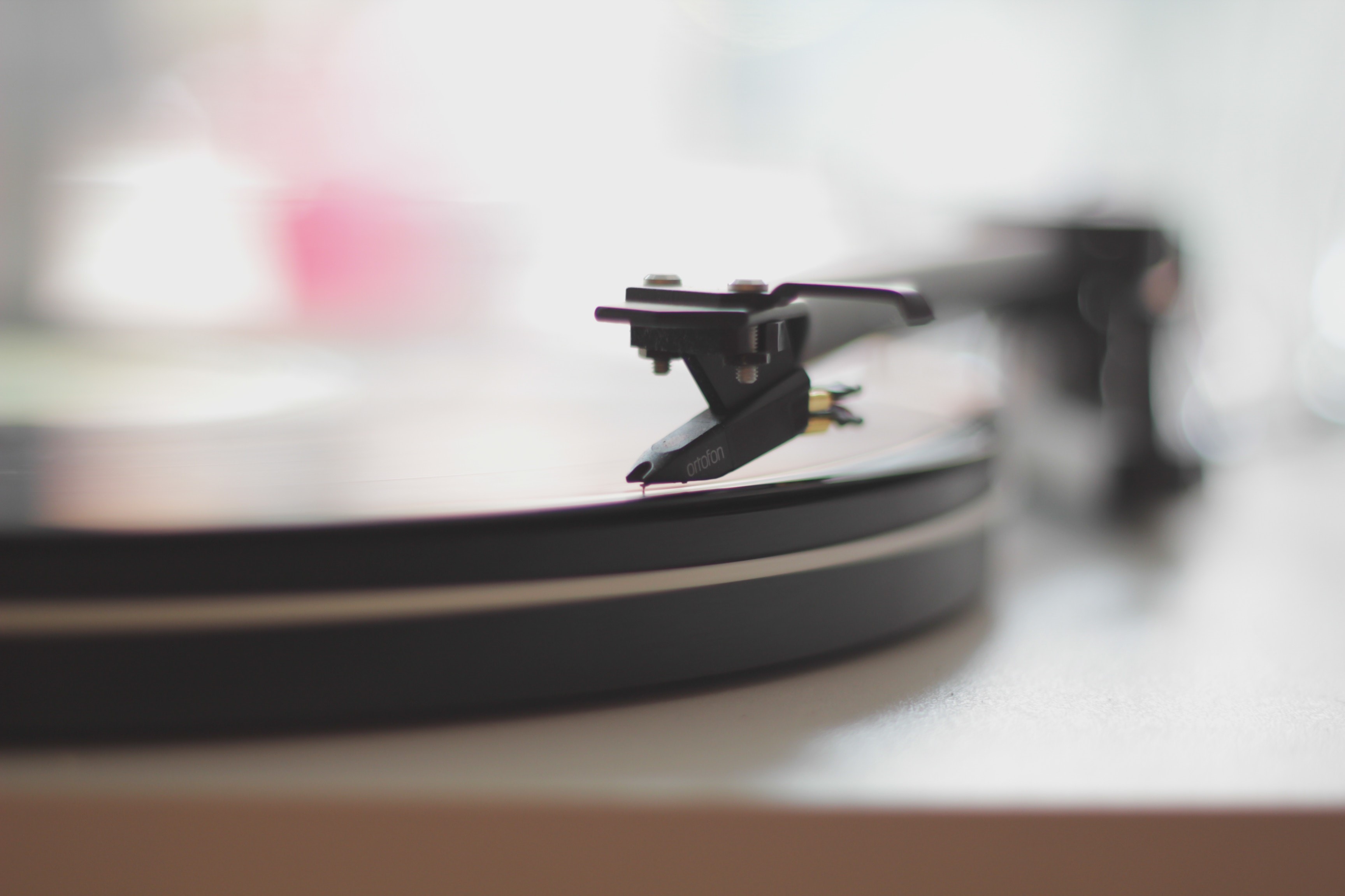 record players, vinyl, music, blurred, technology, HD Wallpaper