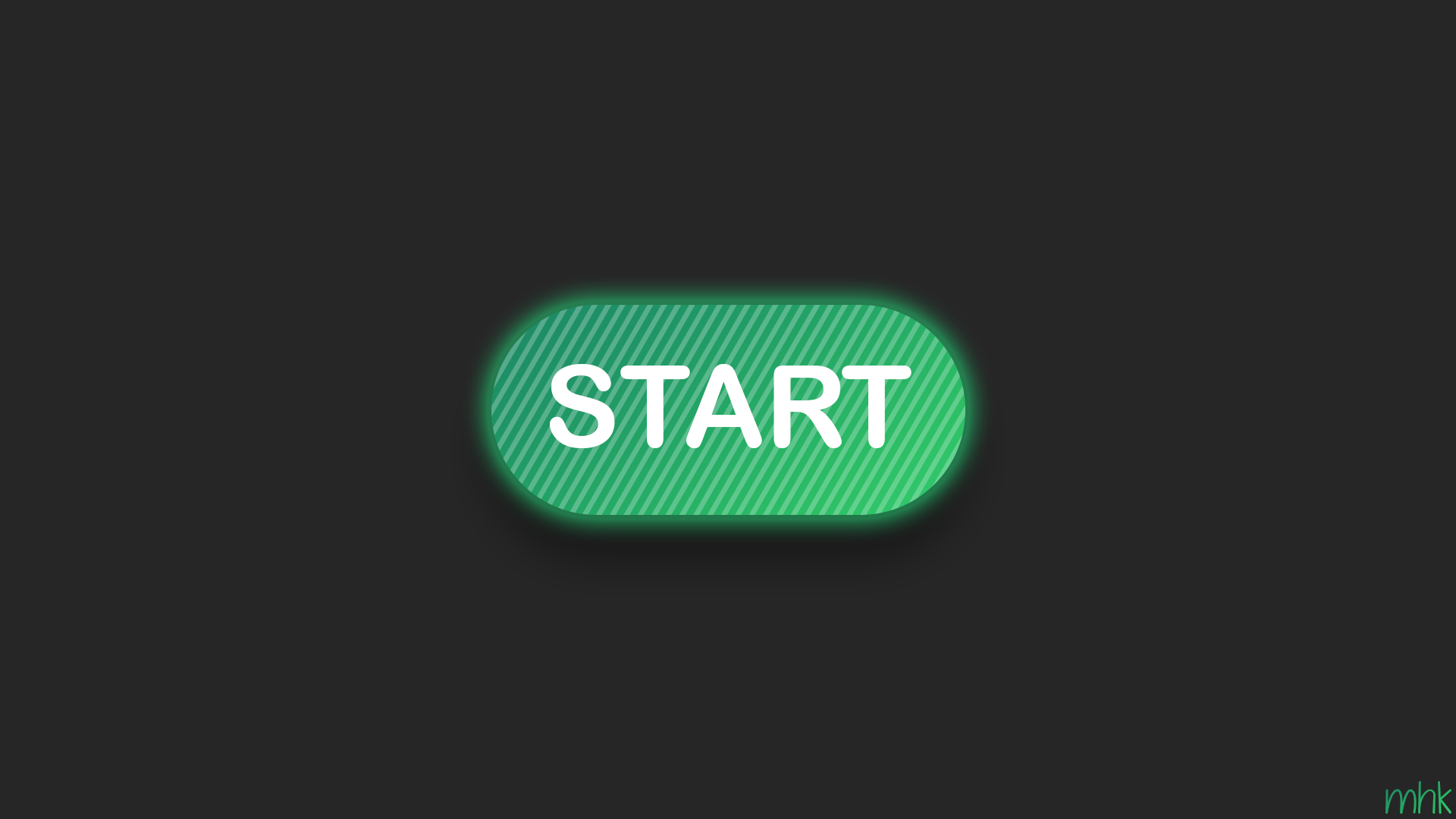 green, start, minimalism, HD Wallpaper